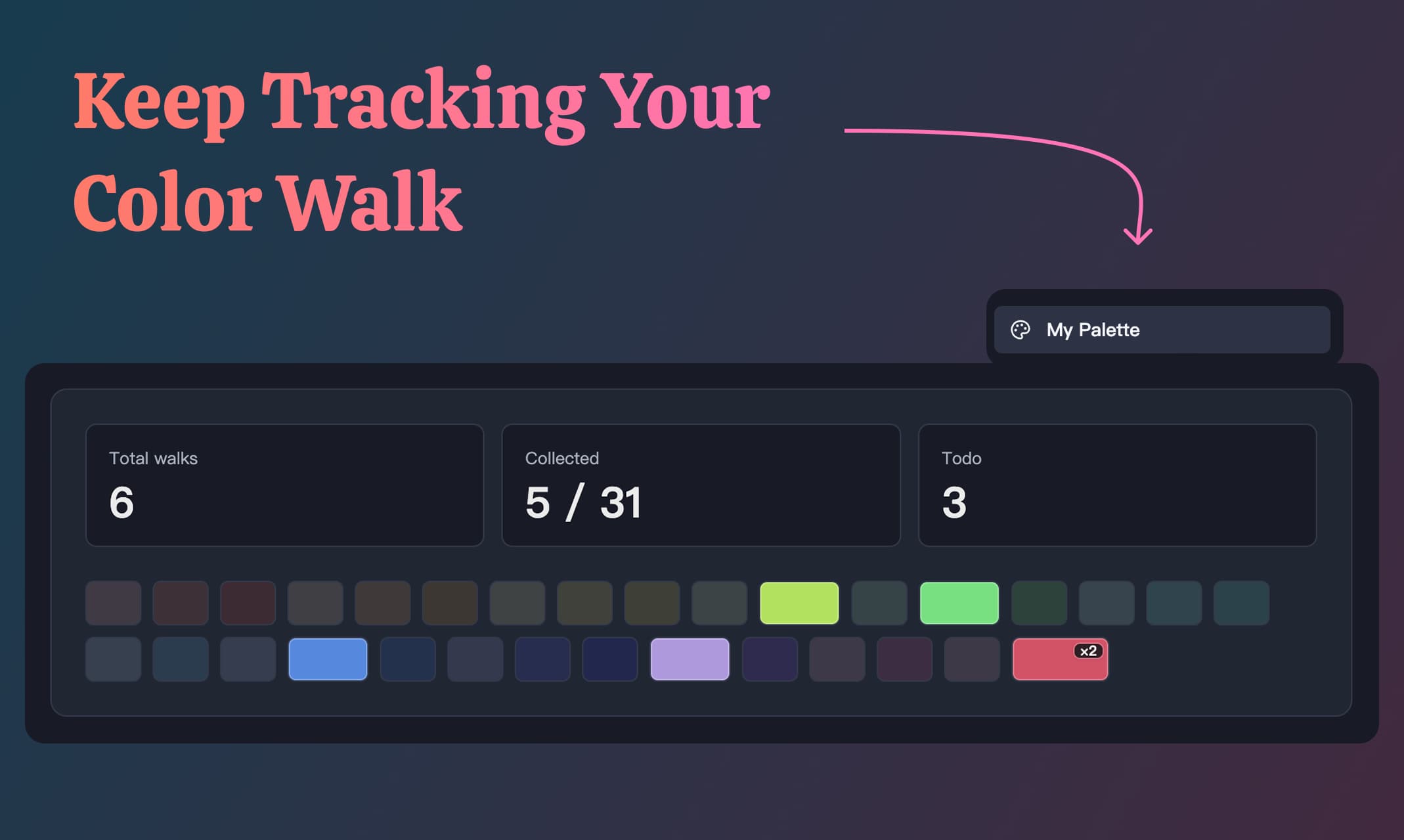 Screenshot 2 of TheColorWalk