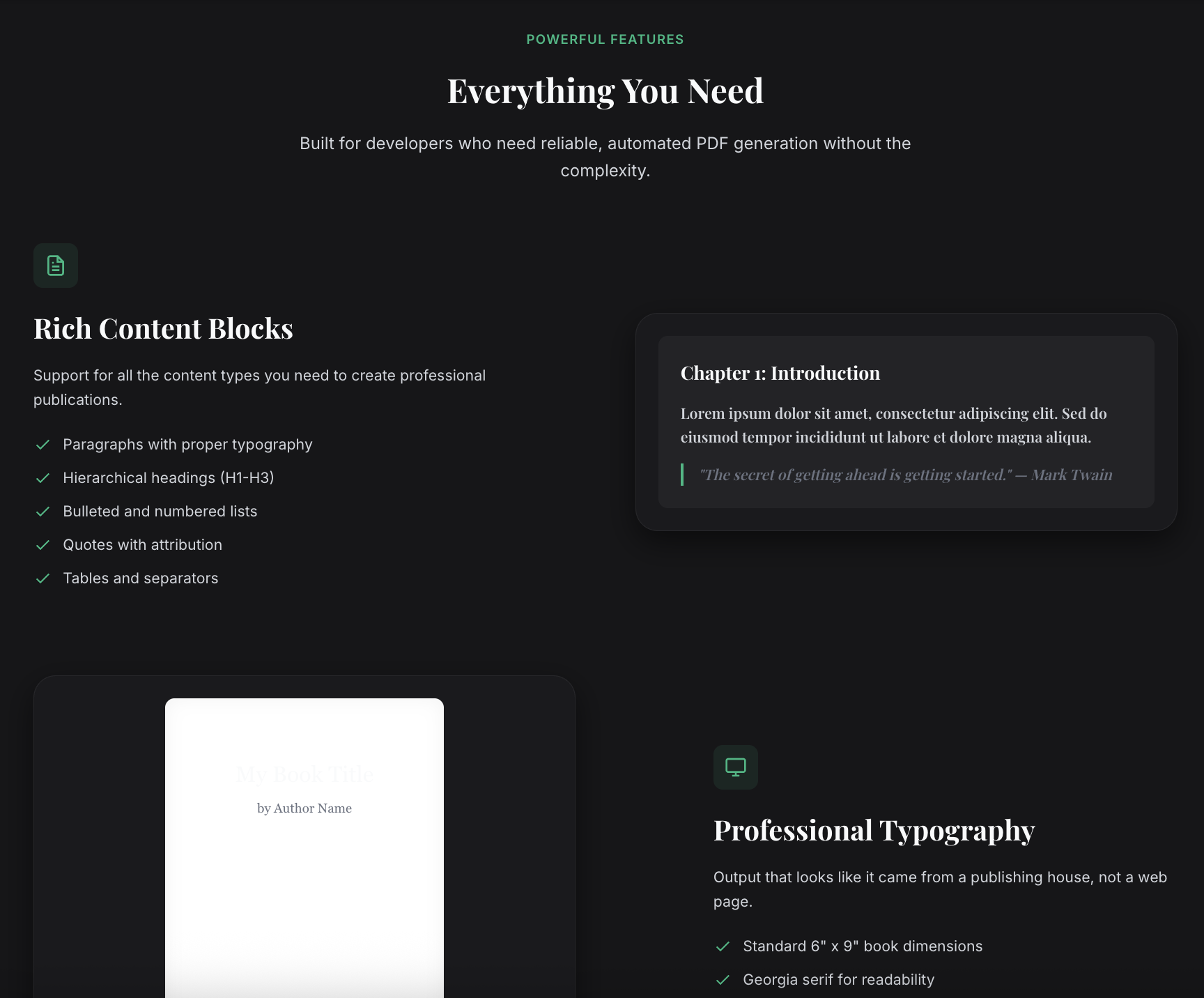Screenshot 3 of EbookForge