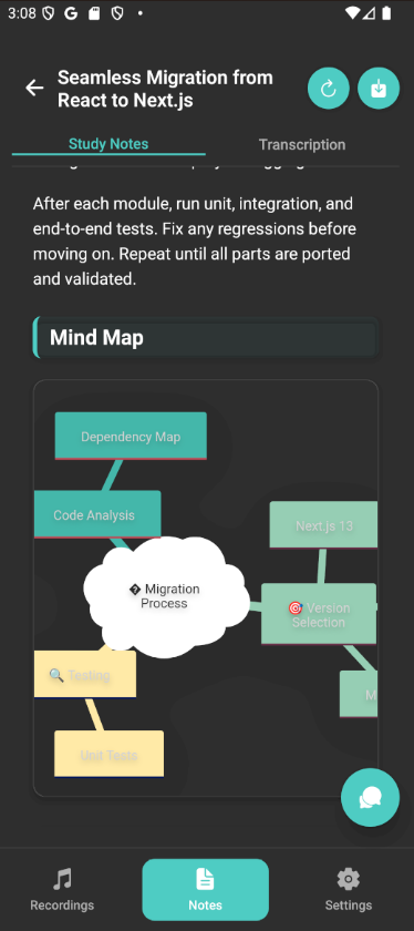 Screenshot 1 of WhispriNote