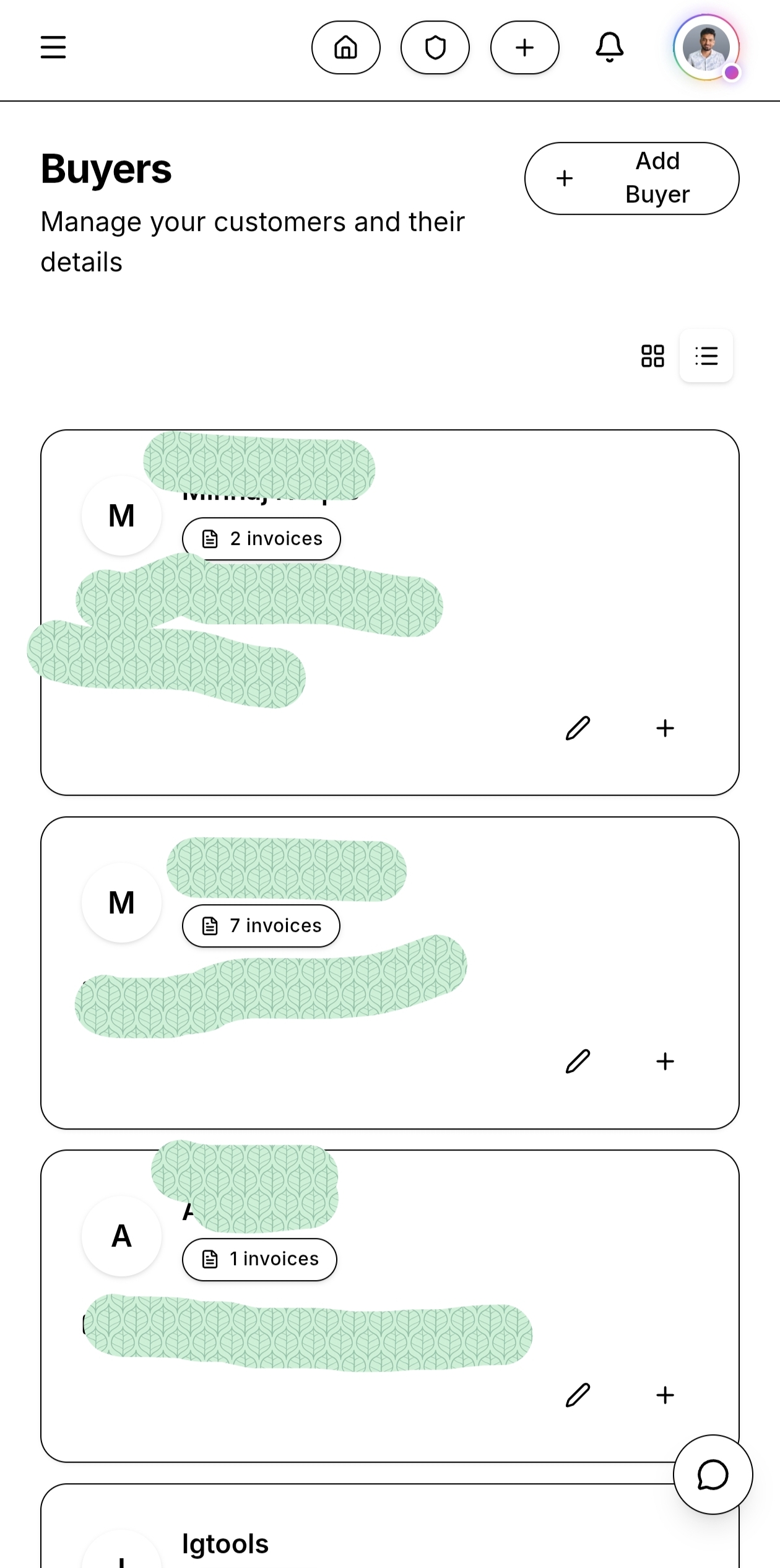Screenshot 3 of Rasid — Smart Invoice Platform