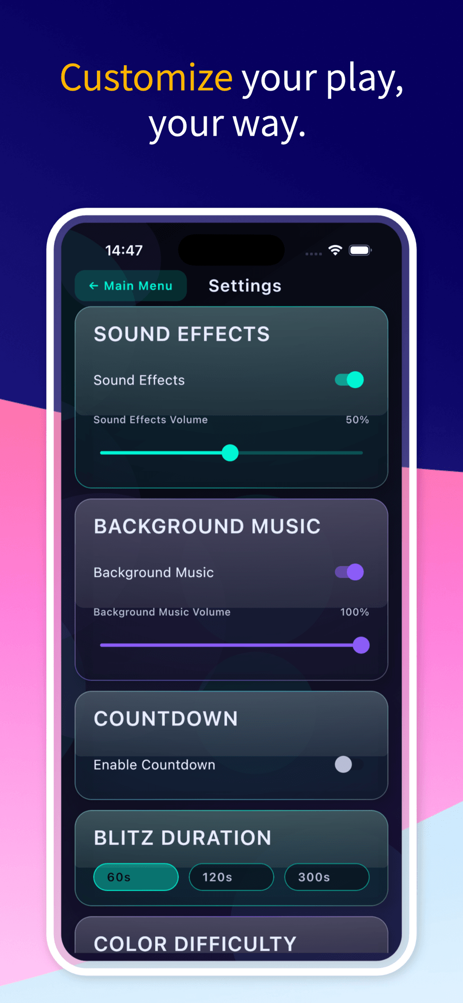 Screenshot 8 of Glow Spin