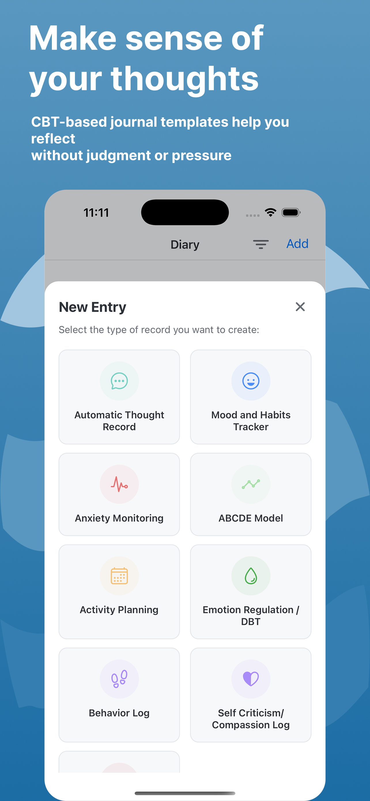 Screenshot 3 of Cognitive Diary