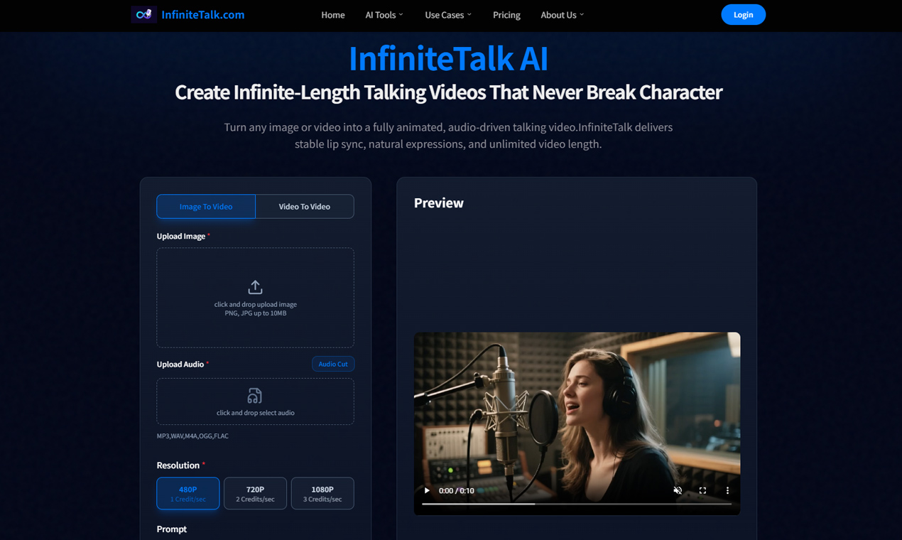 Screenshot 4 of InfiniteTalk AI