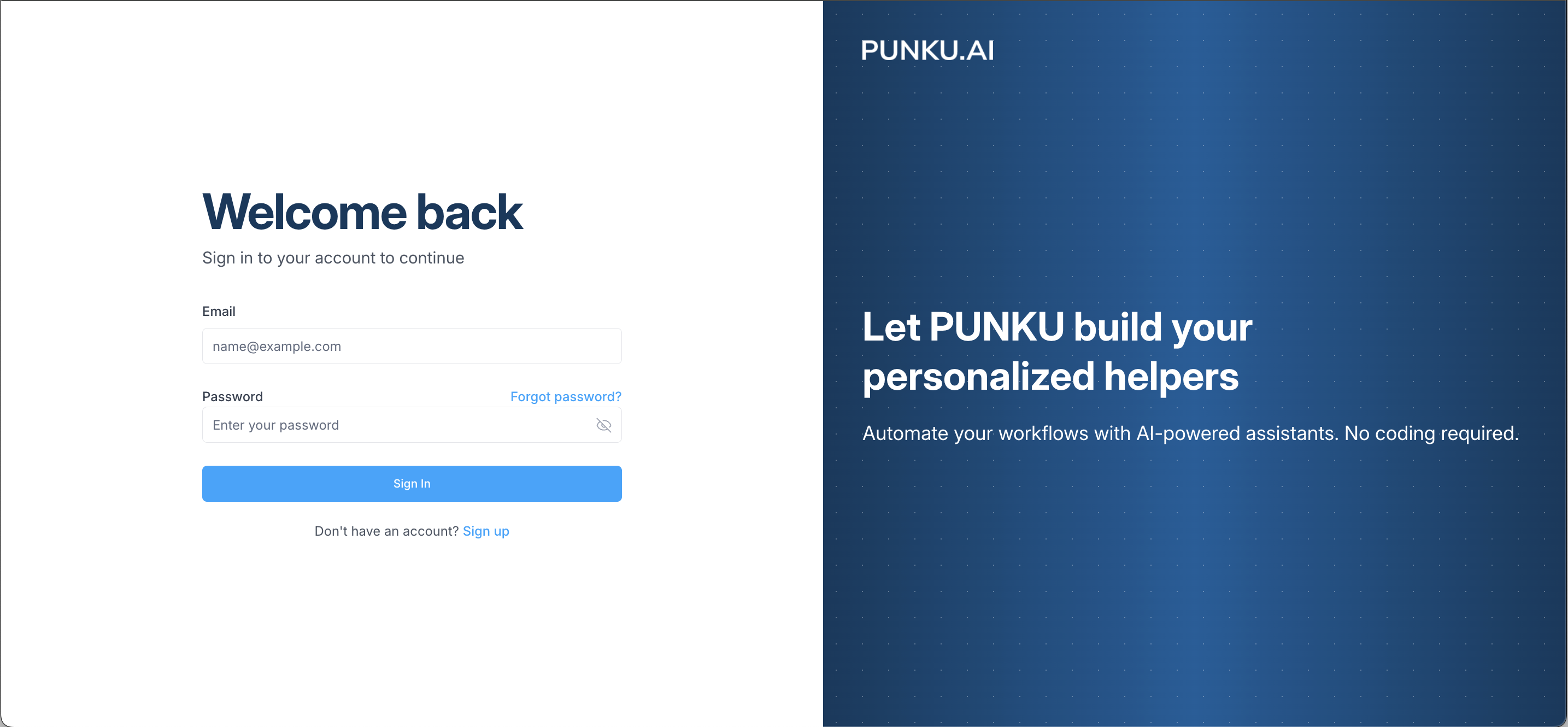 Screenshot 2 of PUNKU.AI - AI Automations in Minutes