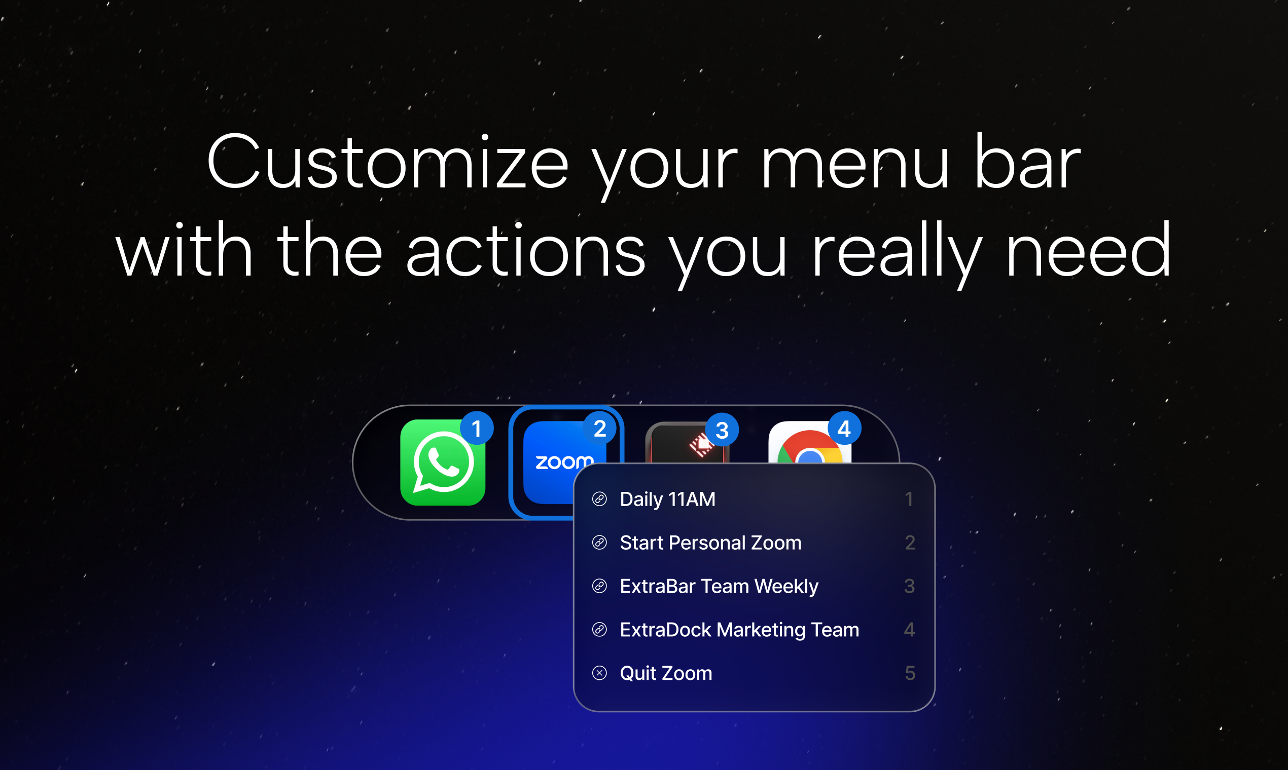 Screenshot 1 of ExtraBar