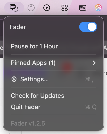 Screenshot 2 of Fader