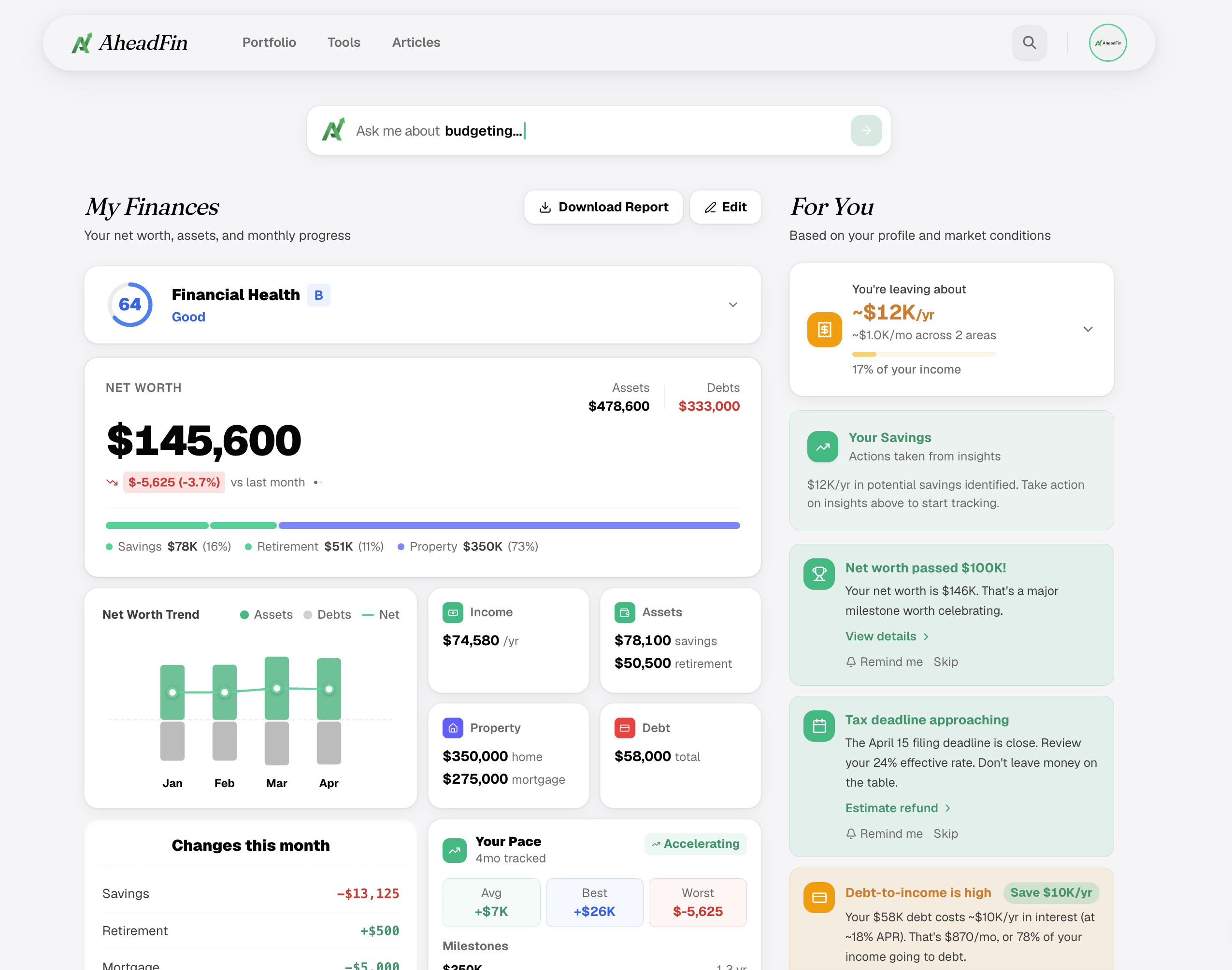 Screenshot 3 of AheadFin