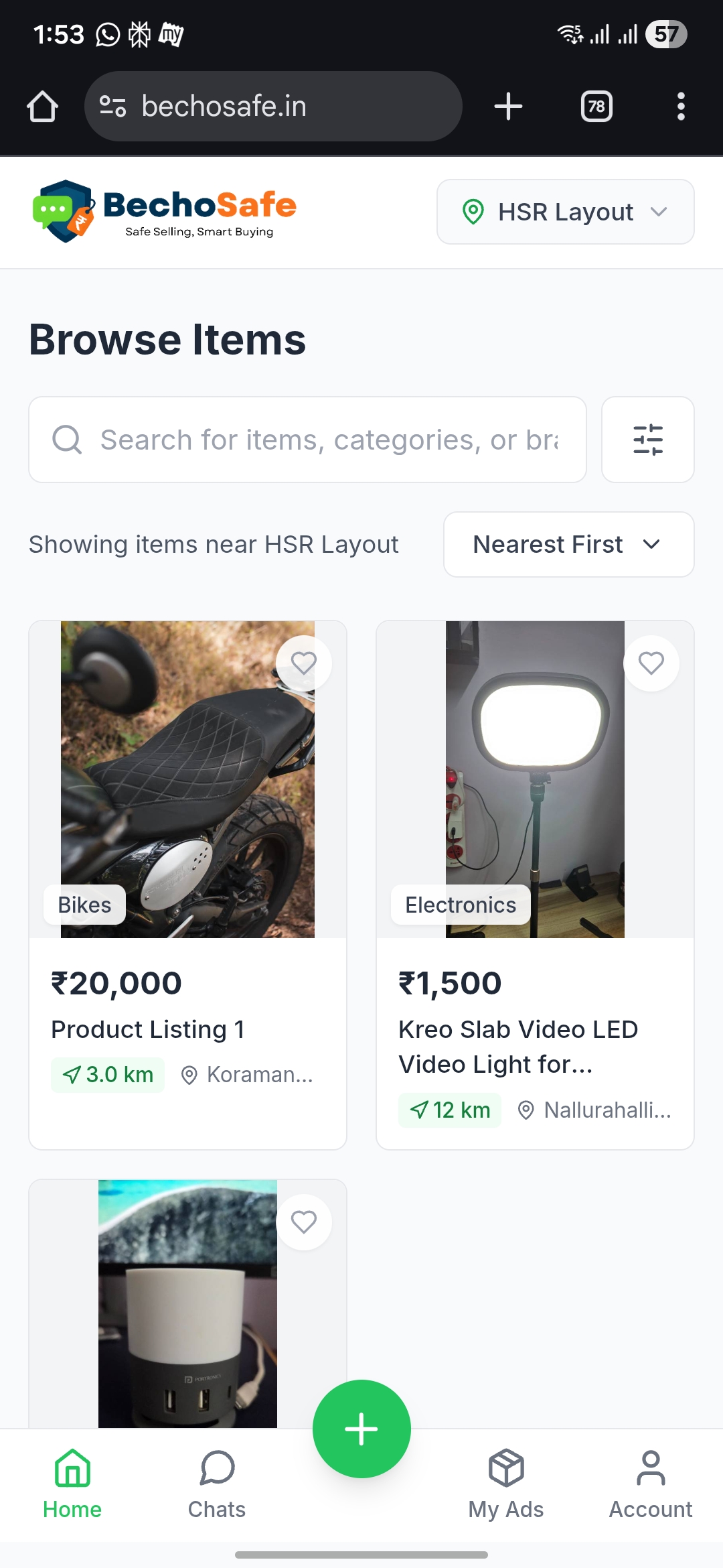 Screenshot 1 of BechoSafe