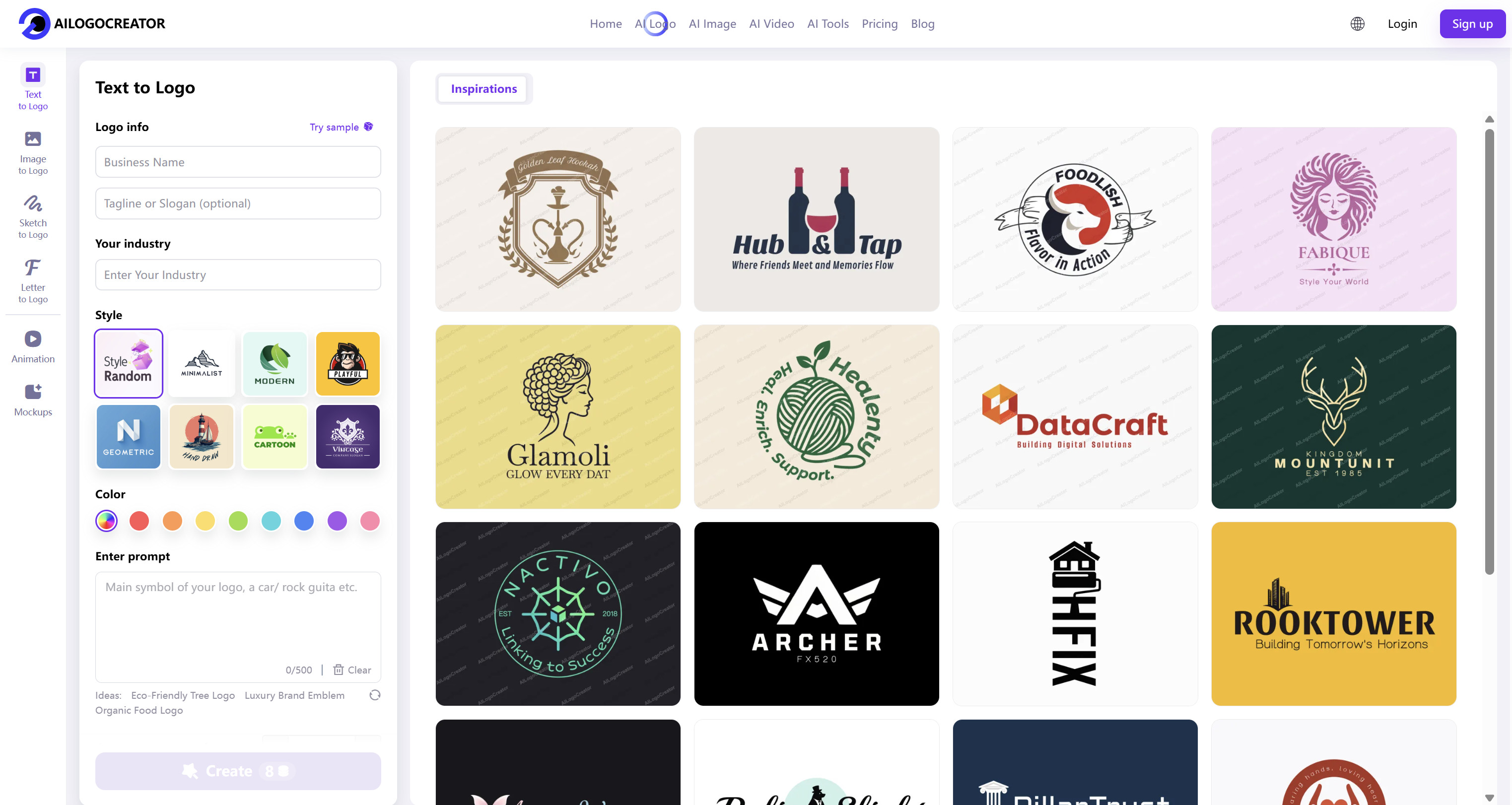 Screenshot 3 of AIlogocreator
