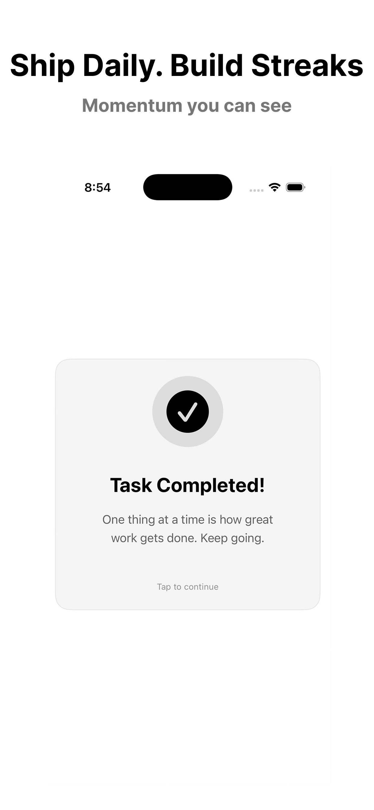 Screenshot 4 of OneTask Single Task Timer App
