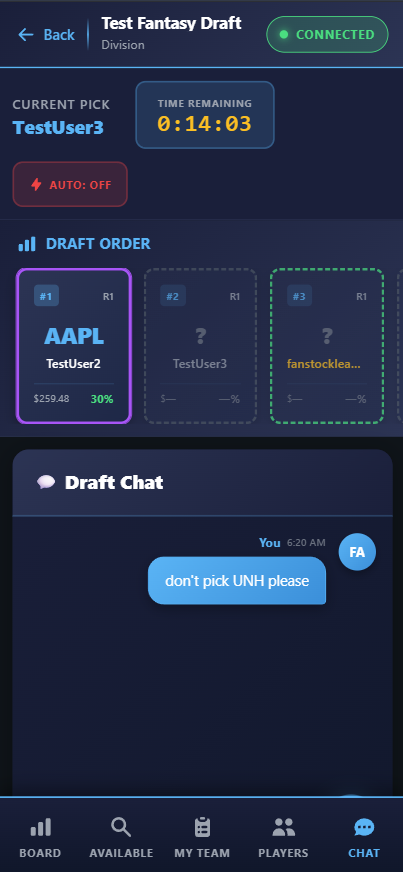 Screenshot 6 of Fantasy Stock League