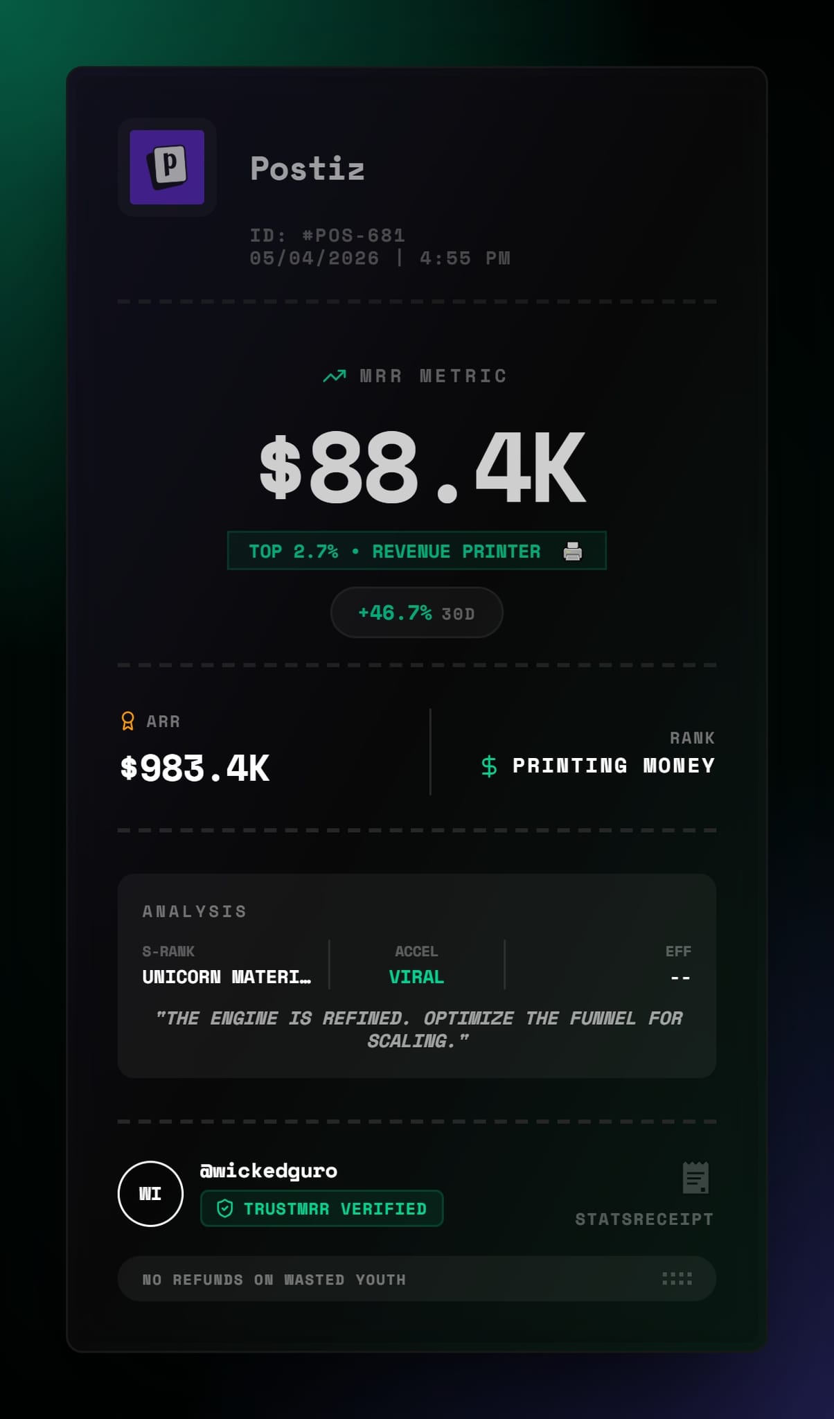 Screenshot 6 of StatsReceipt