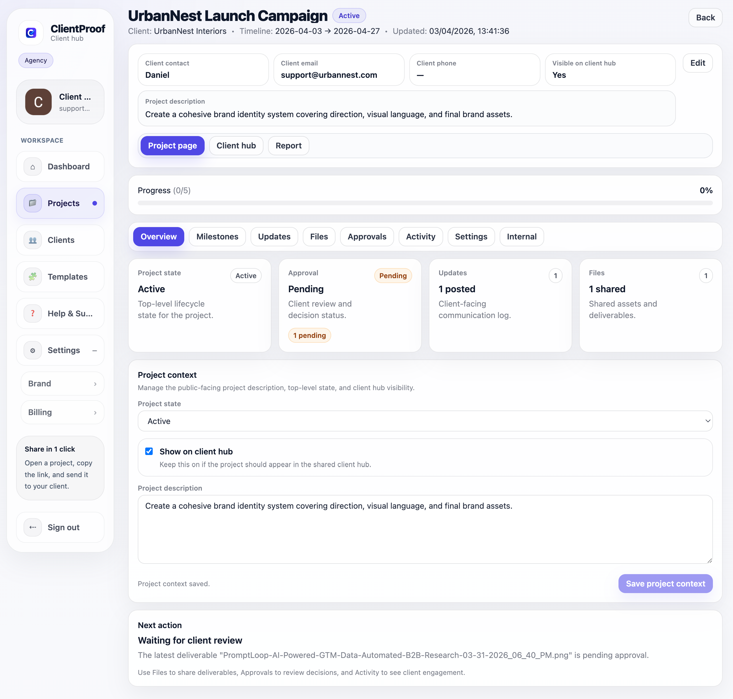 Screenshot 6 of ClientProof