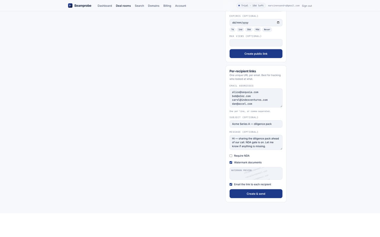 Screenshot 8 of Beamprobe