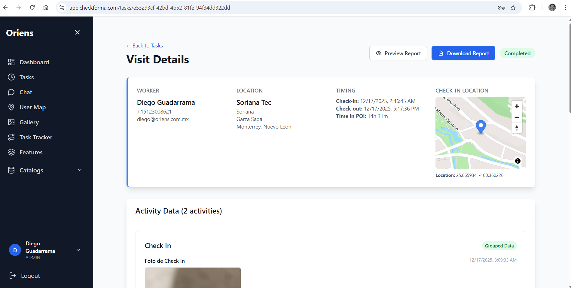 Screenshot 4 of CheckForma