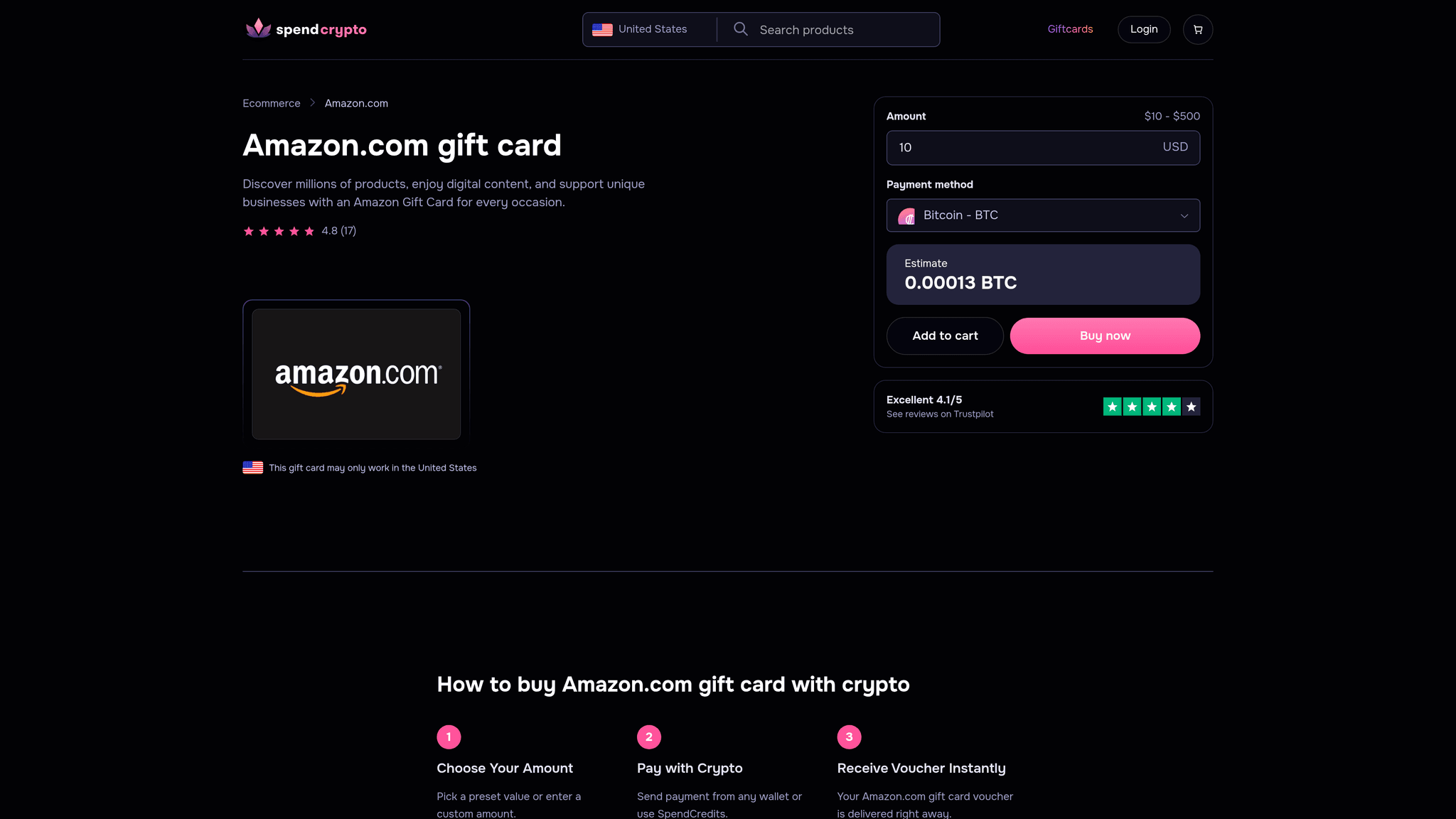Screenshot 2 of SpendCrypto