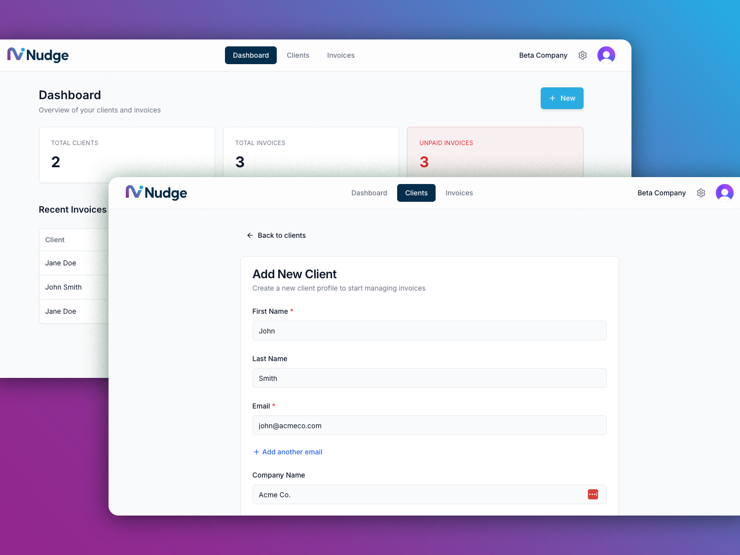 Screenshot 1 of Nudge
