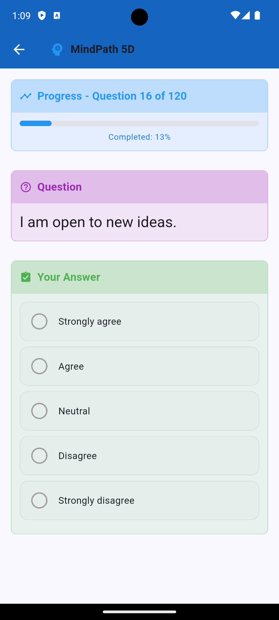 Screenshot 7 of Personality Compass