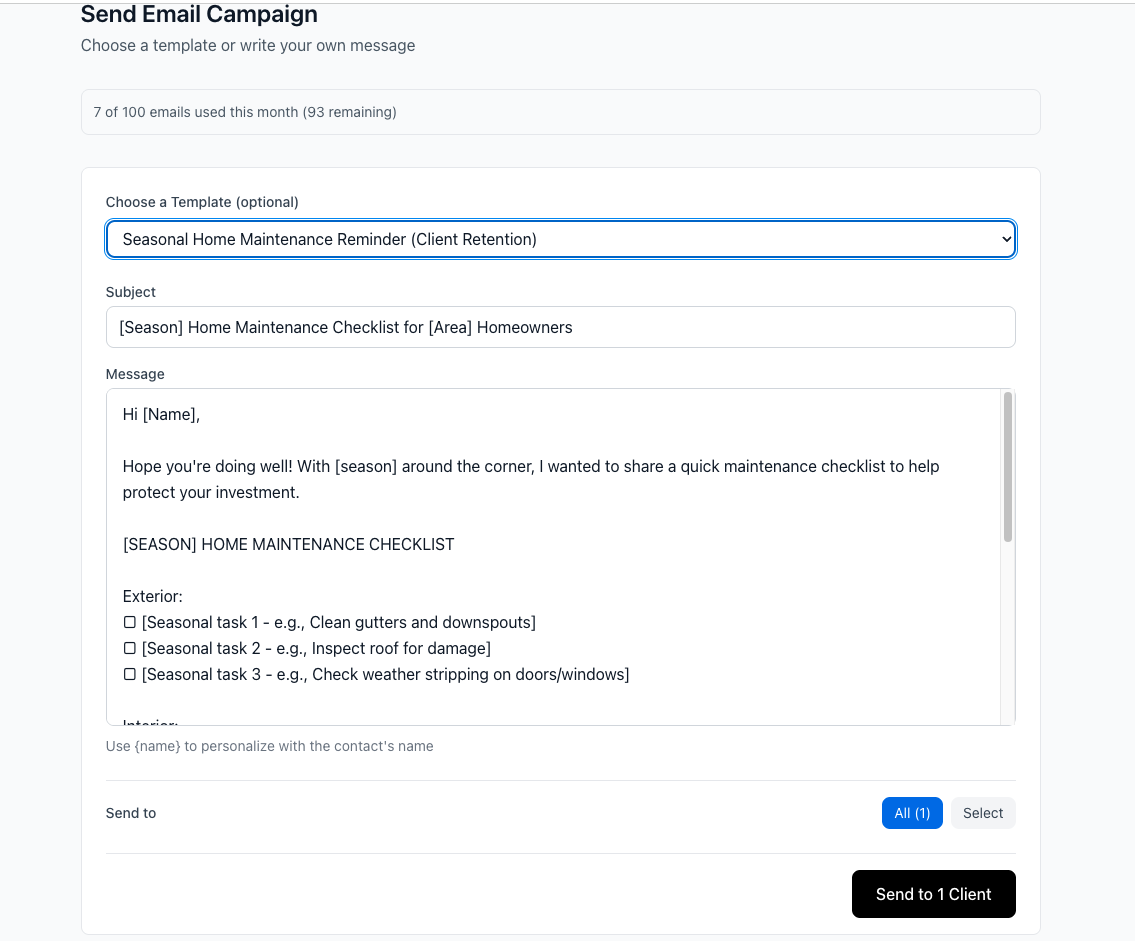 Screenshot 3 of SimpleAgentEmail