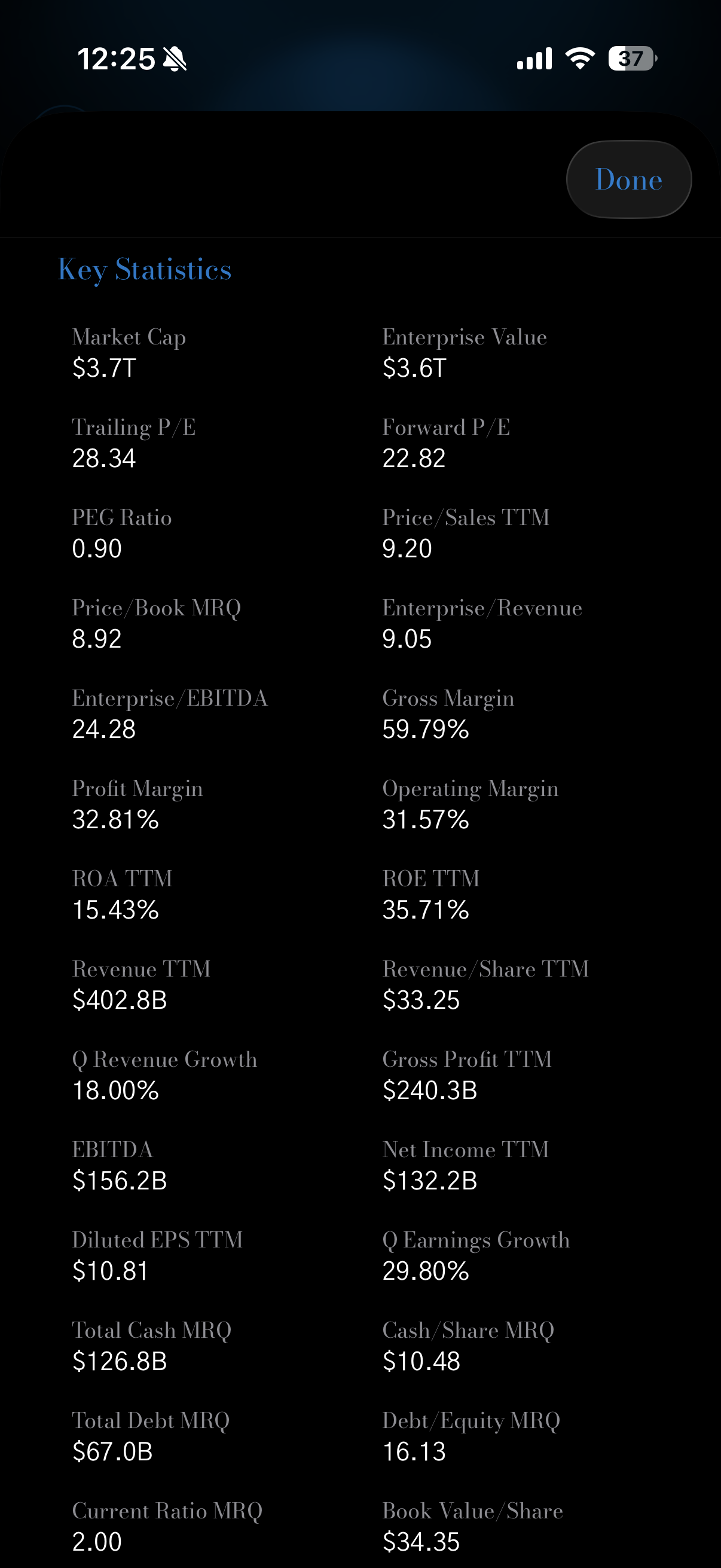 Screenshot 5 of OtterQuant App