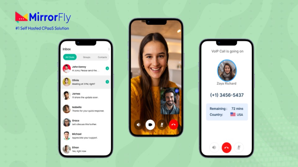 Screenshot 3 of MirrorFly IM software