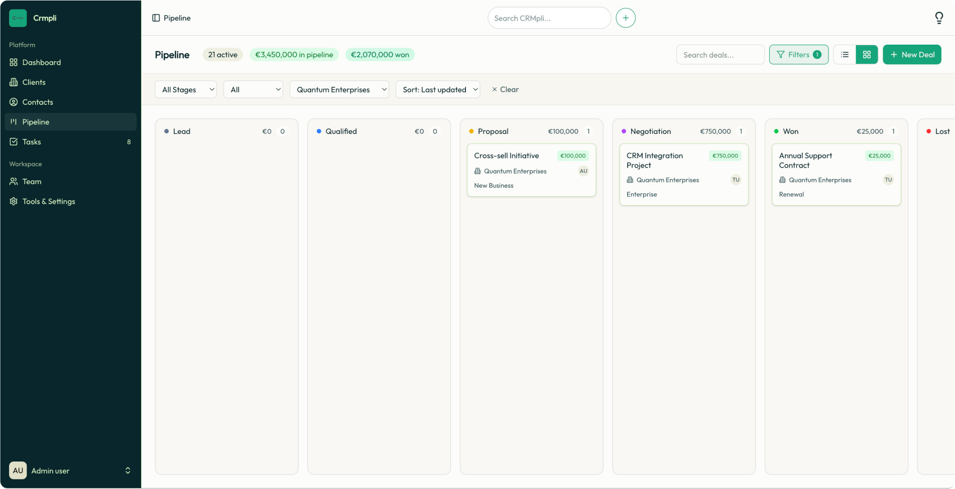 Screenshot 2 of Crmpli