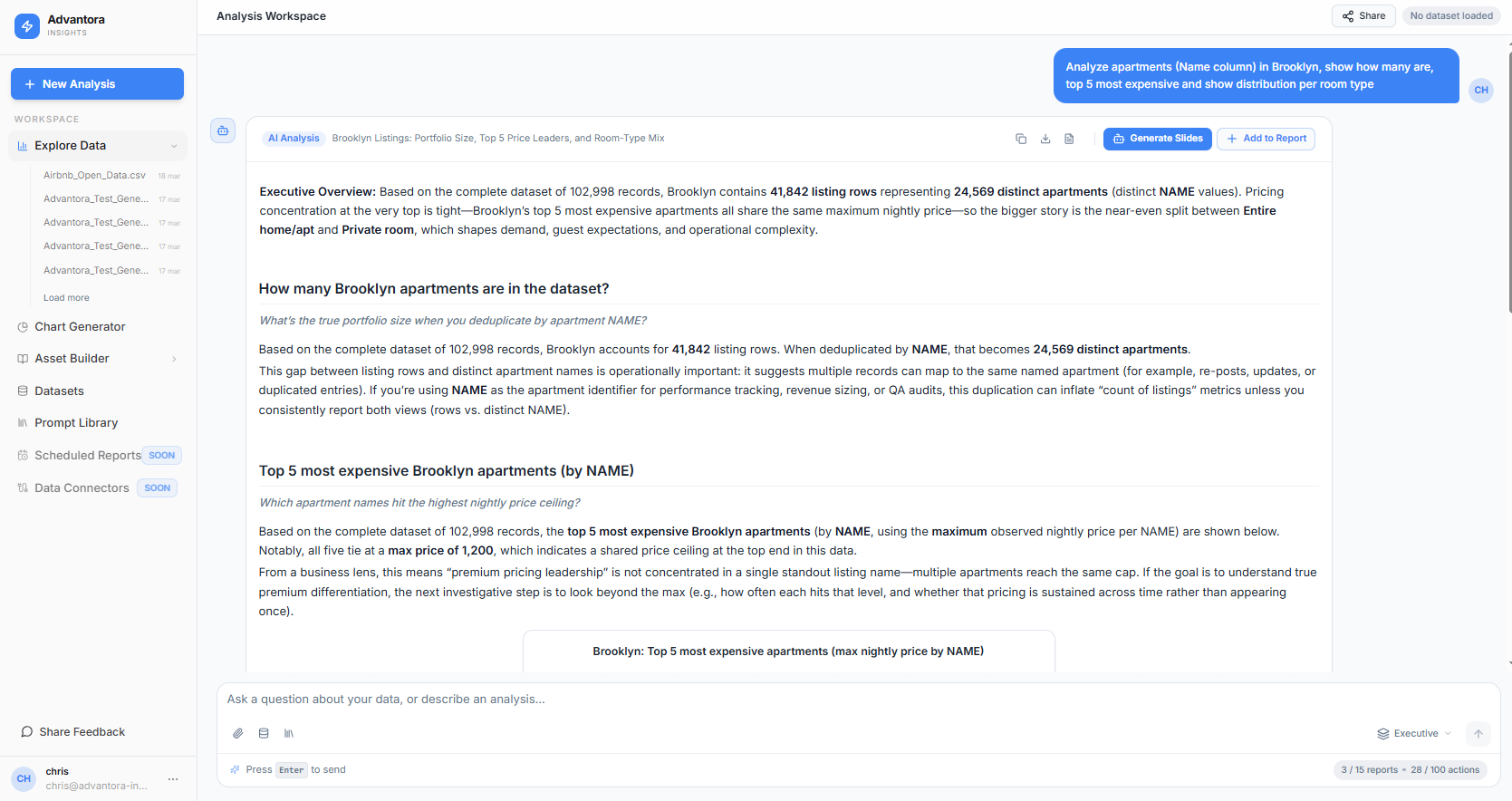 Screenshot 5 of Advantora Insights