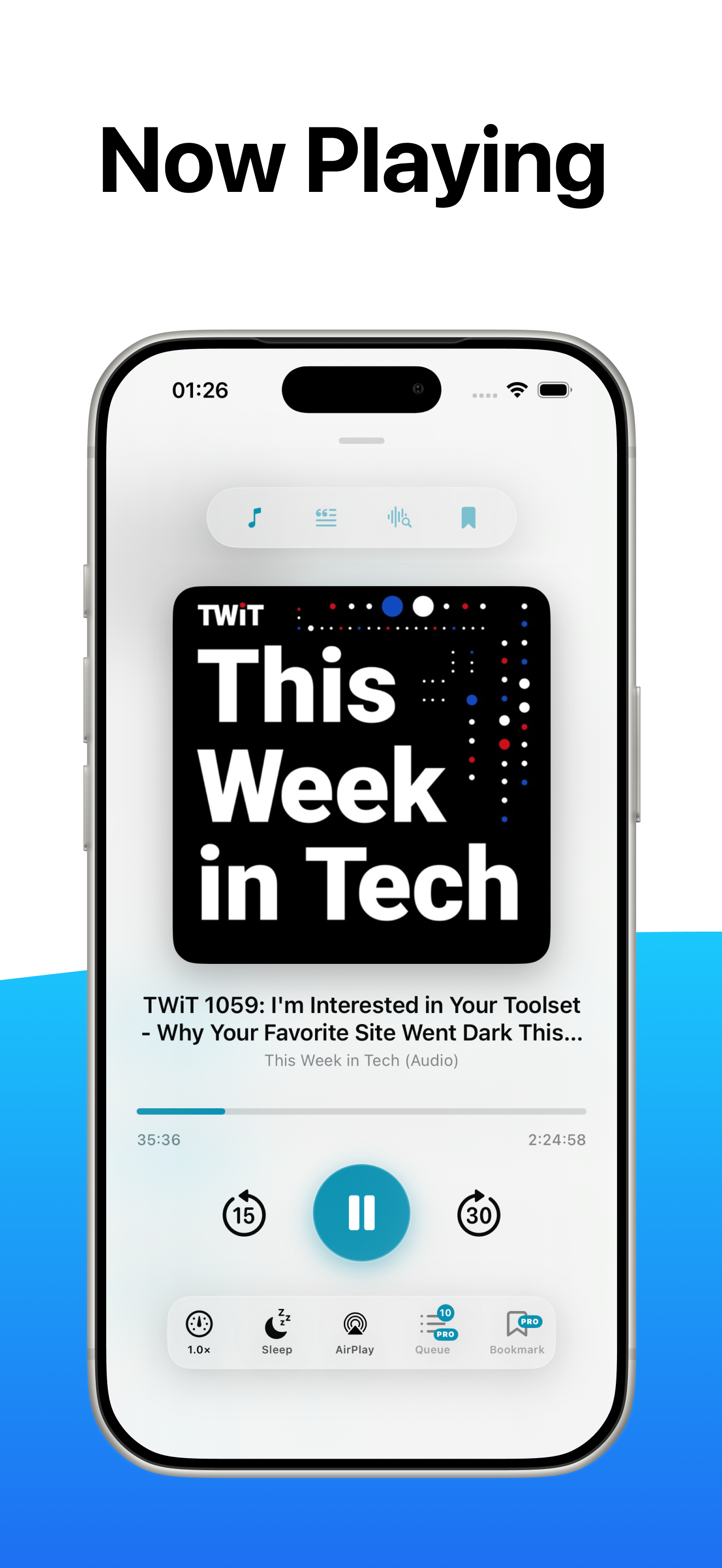 Screenshot 5 of FluidCast - Podcast Player