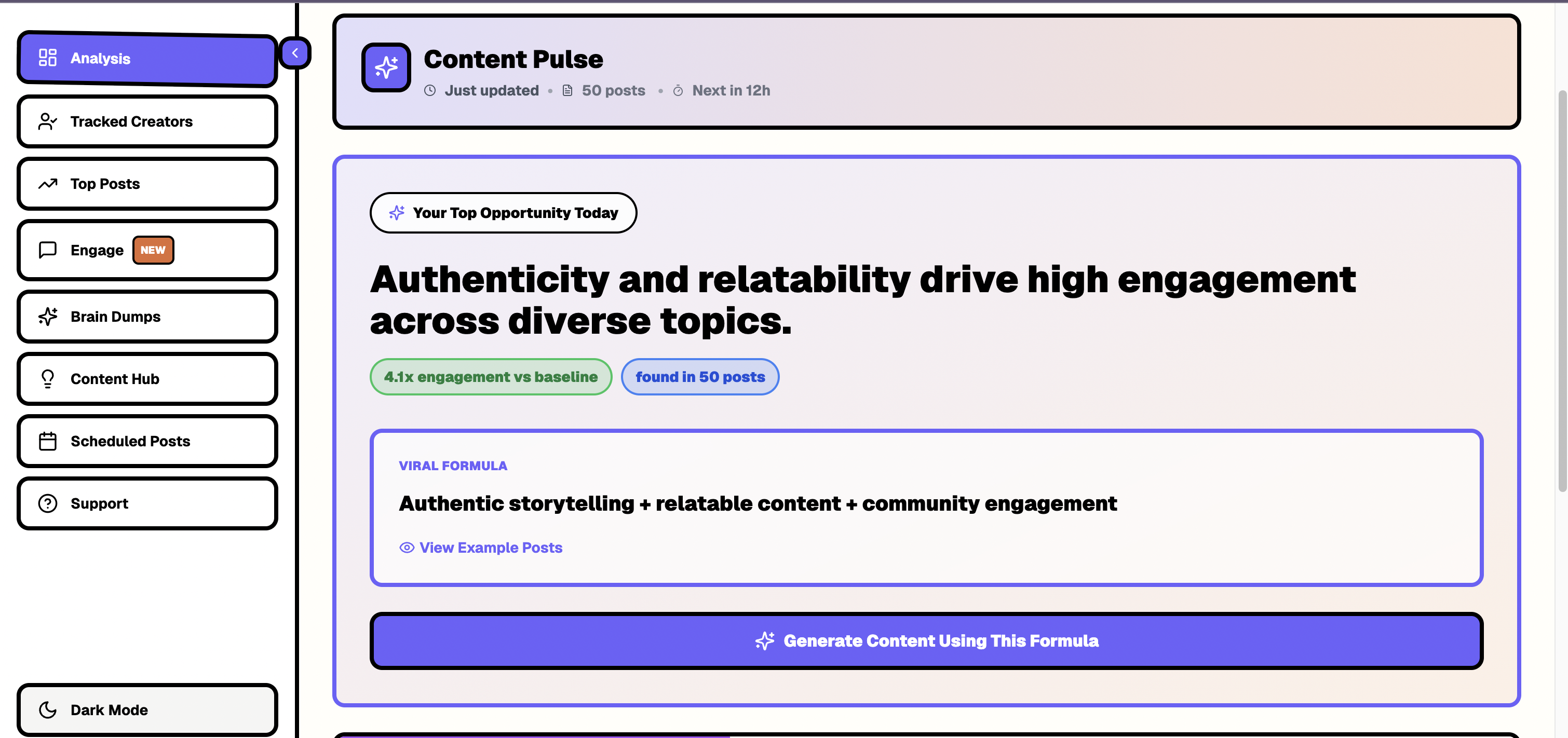 Screenshot 1 of PostPulse