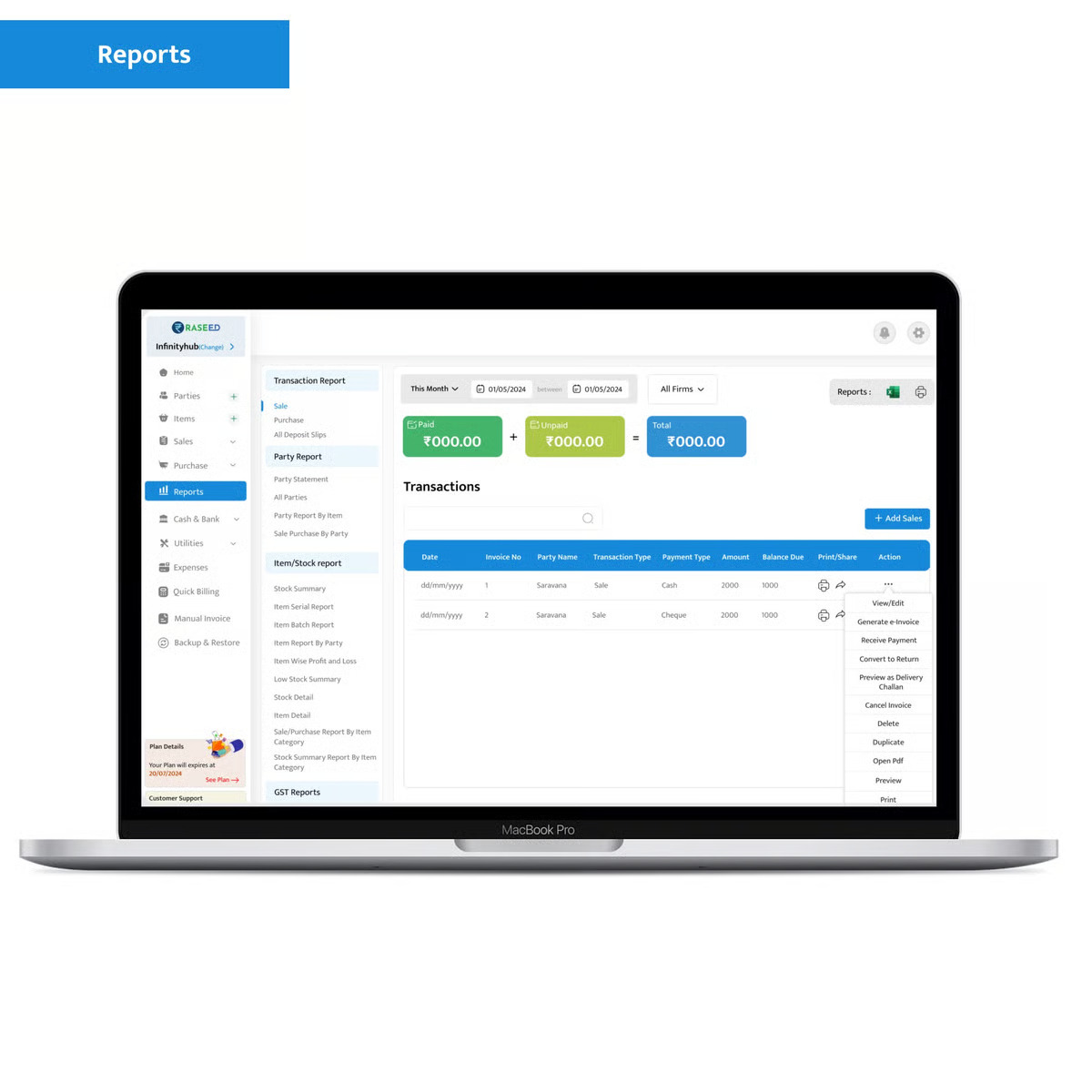 Screenshot 6 of Raseed GST Billing & Invoicing