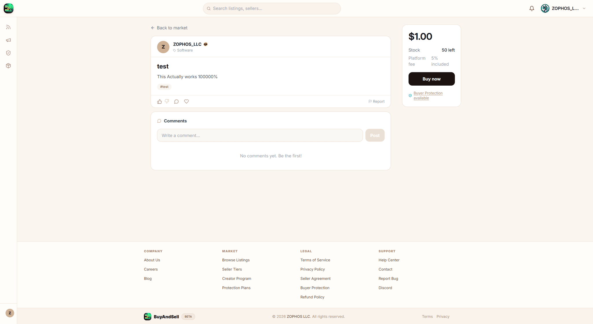 Screenshot 2 of BuyAndSell