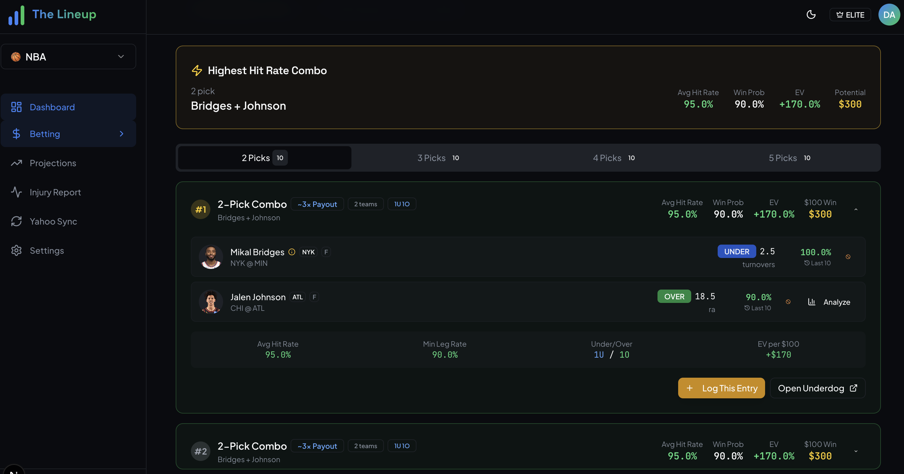 Screenshot 5 of THE LINEUP