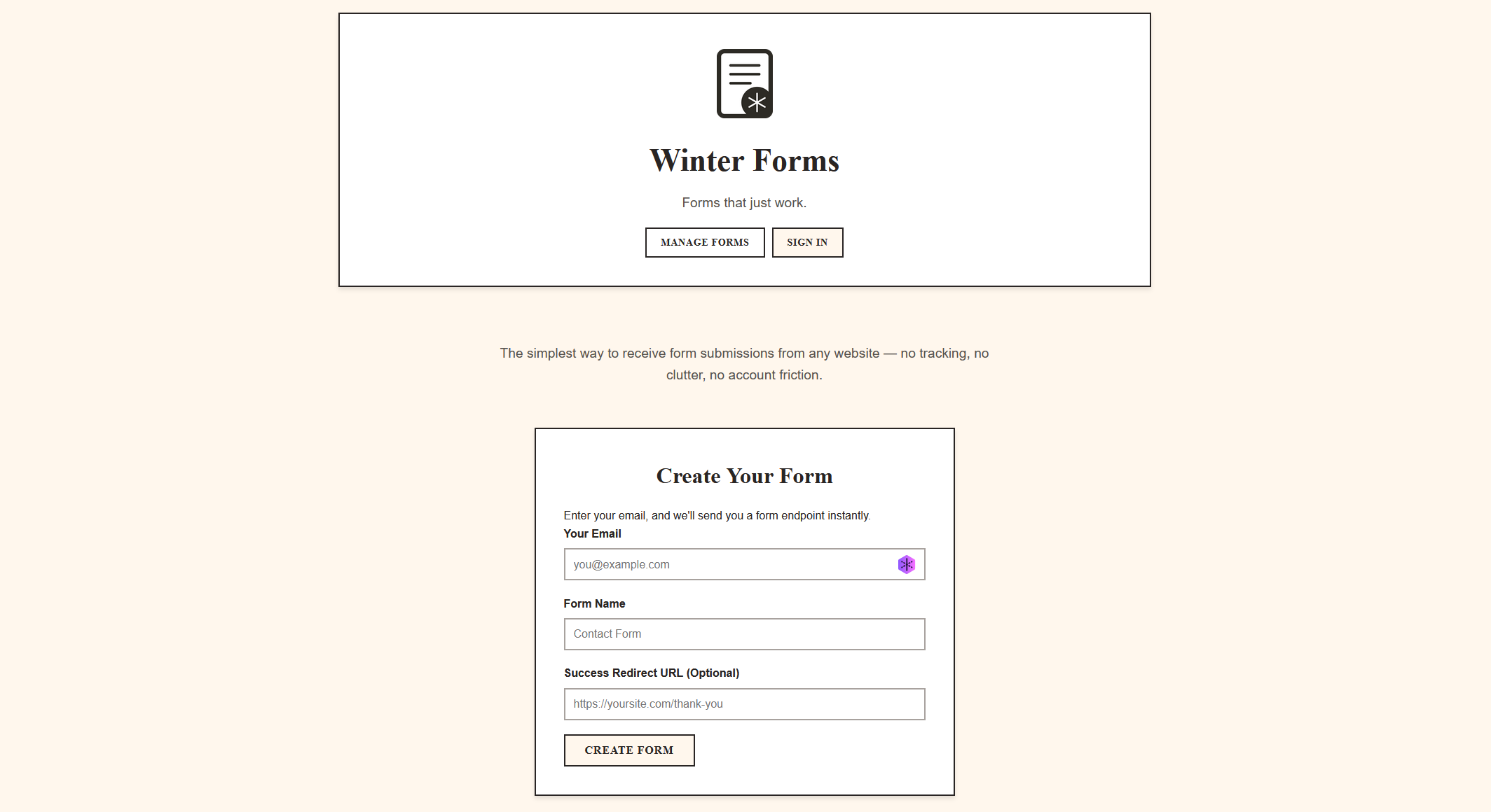 Screenshot 1 of Winter Forms
