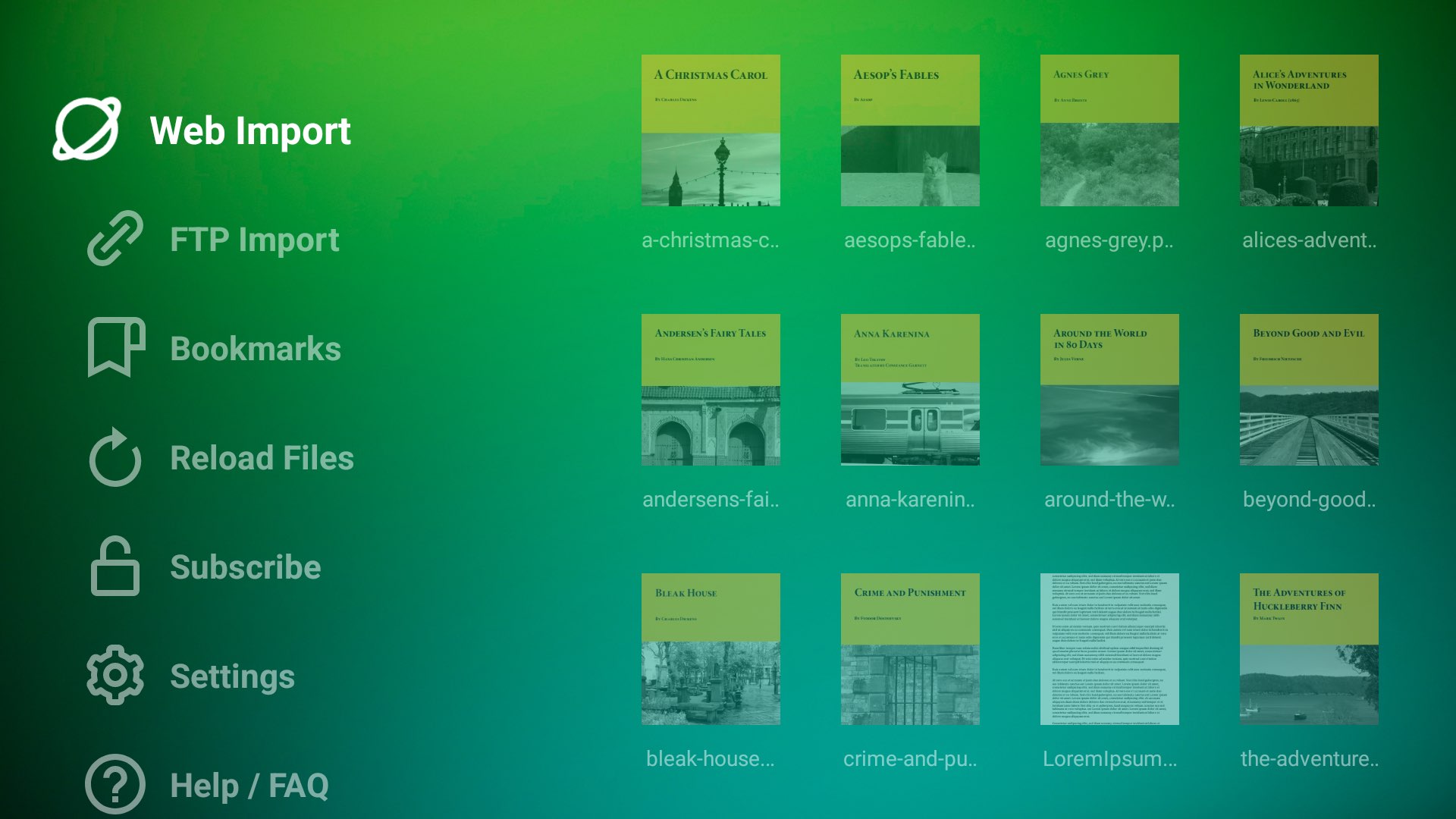Screenshot 1 of TV PDF Viewer