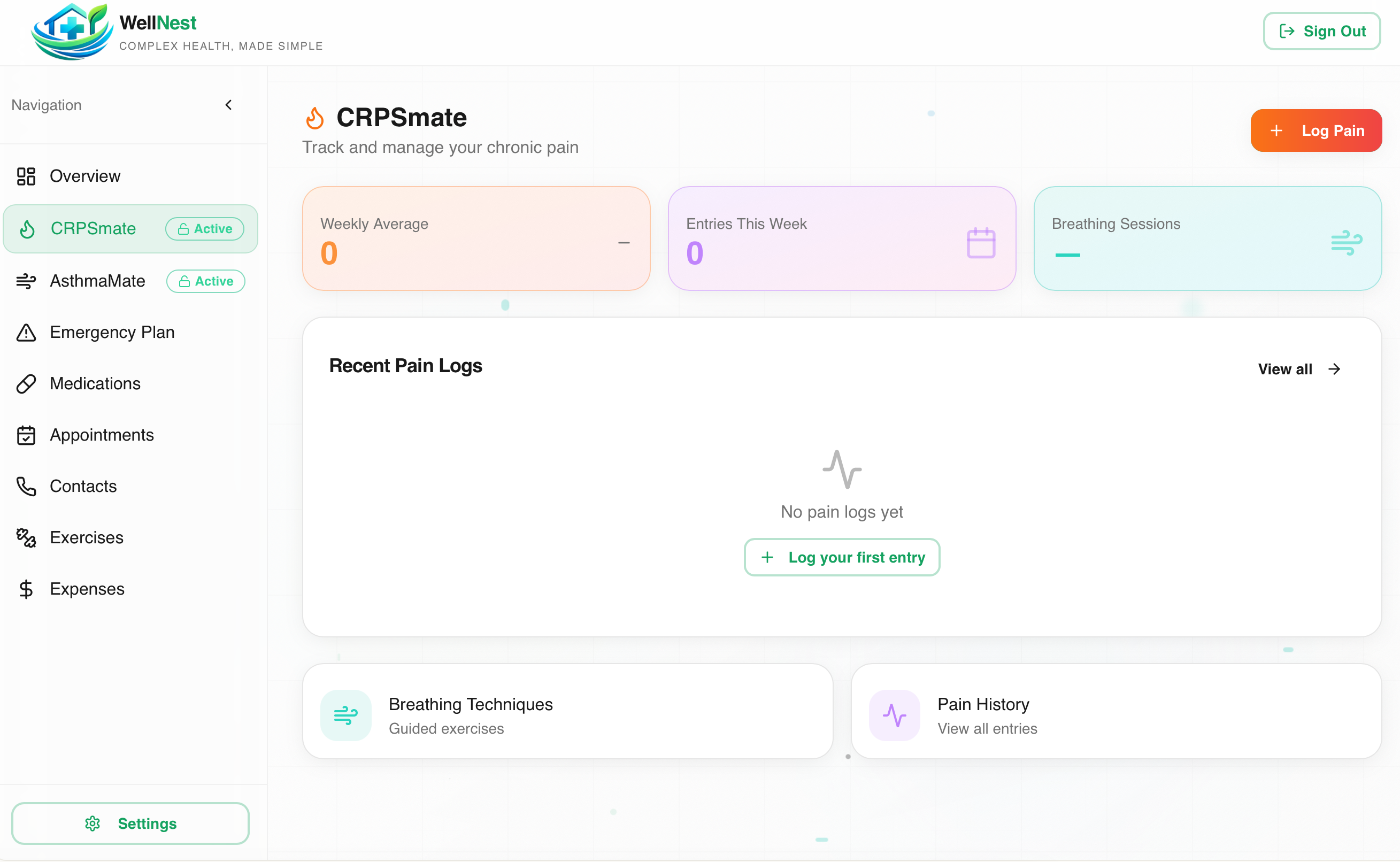 Screenshot 3 of WellNest