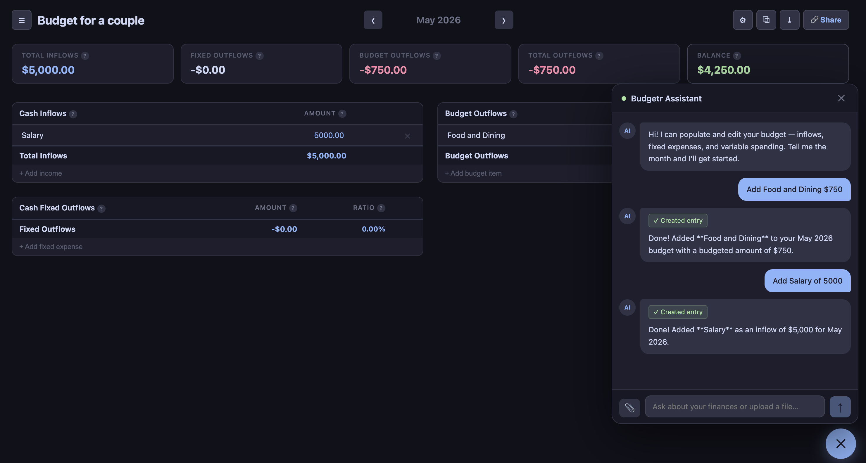 Screenshot 2 of Budgetrapp
