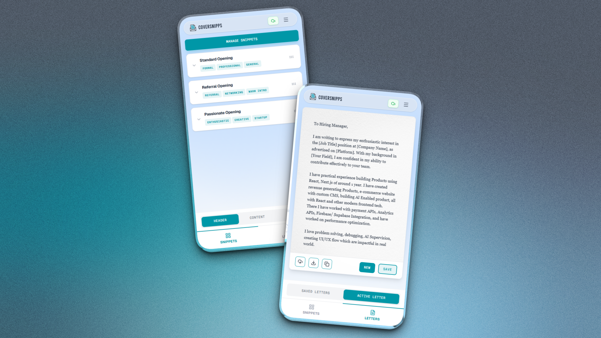 Screenshot 3 of CoverSnipps