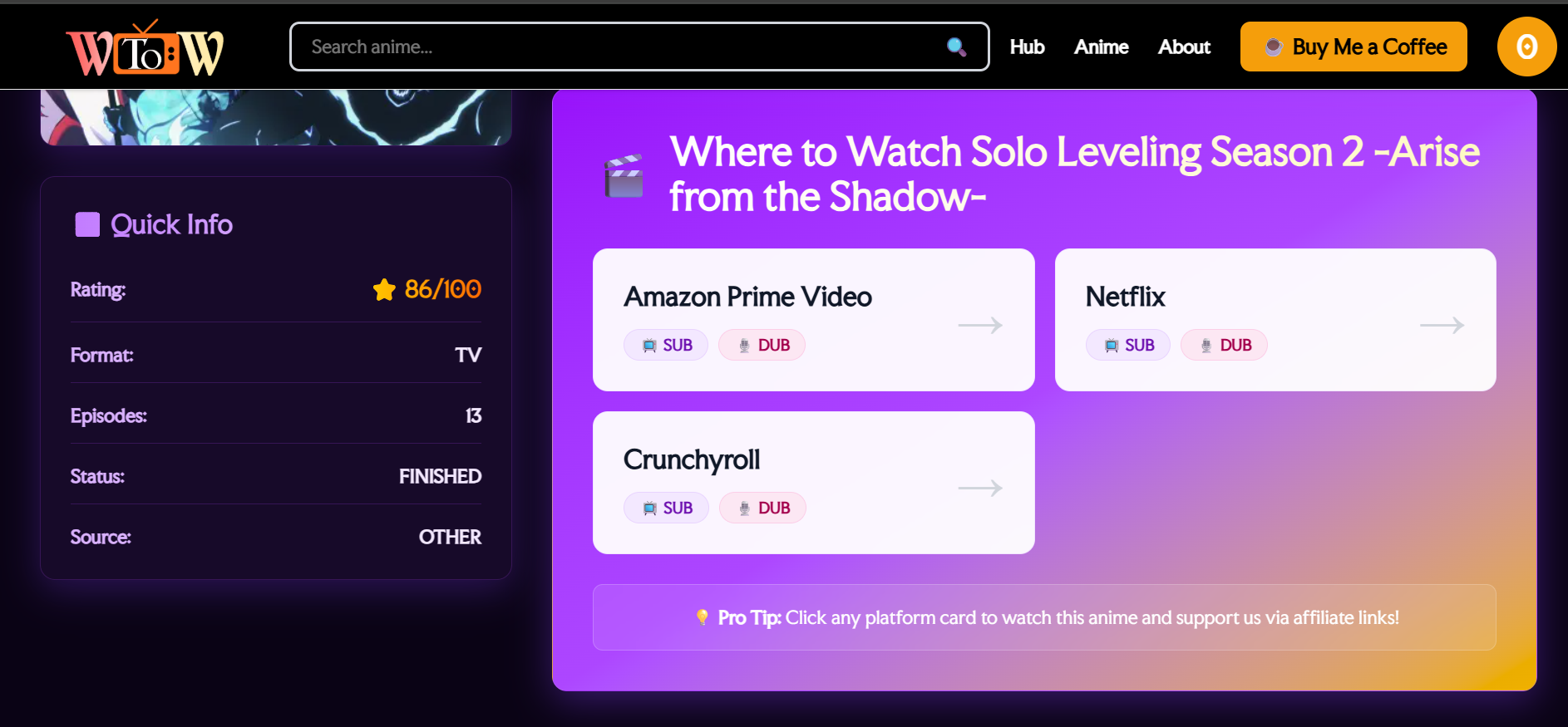 Screenshot 4 of WhereToWatch