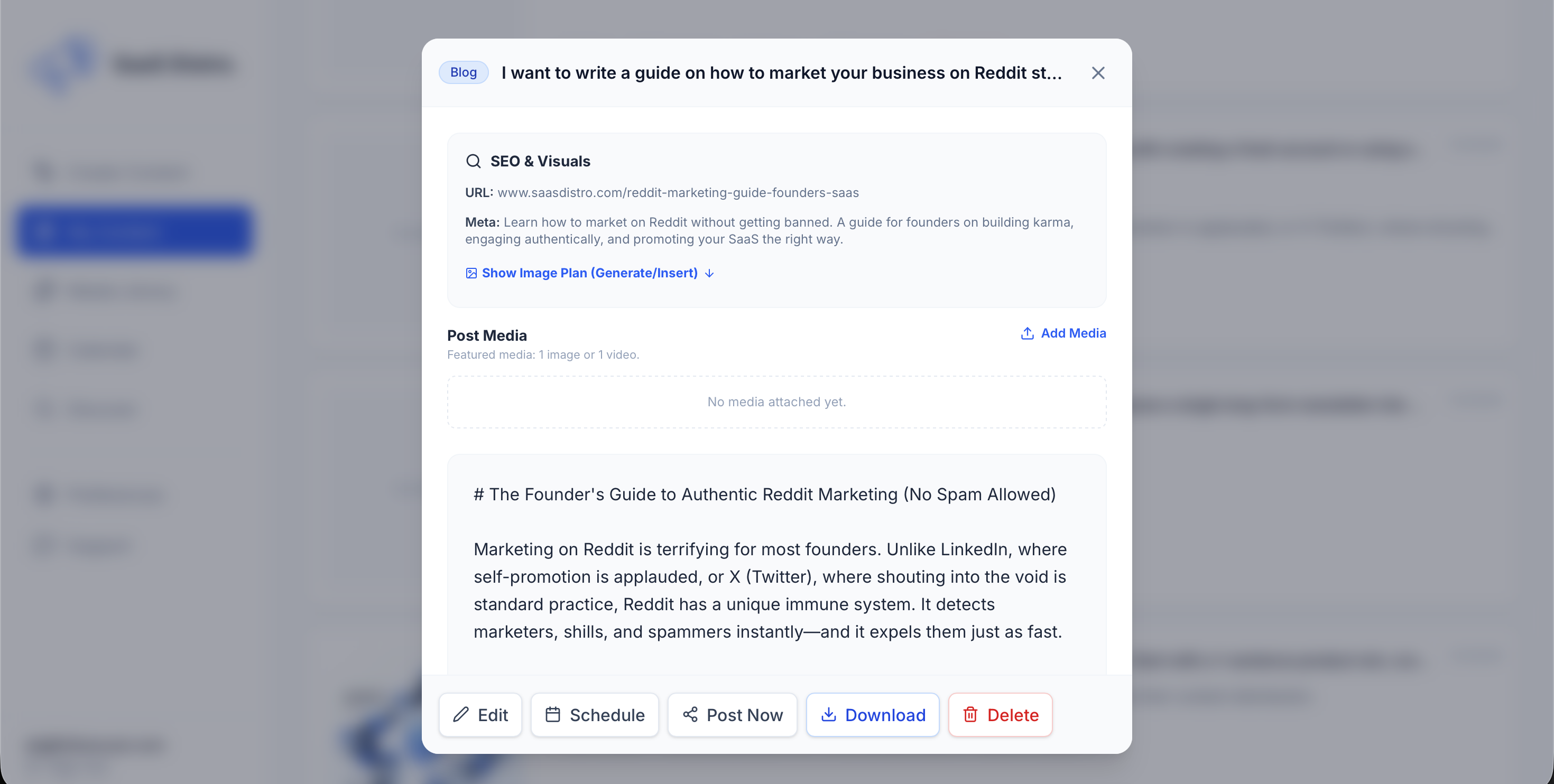 Screenshot 3 of SaaS Distro