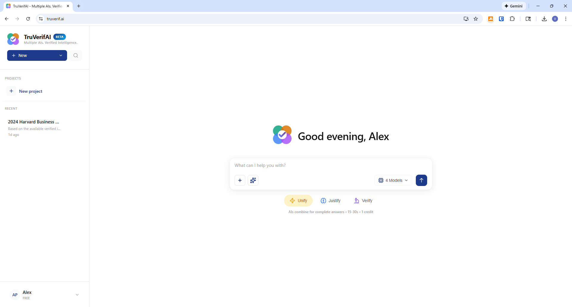 Screenshot 1 of TruVerifAI