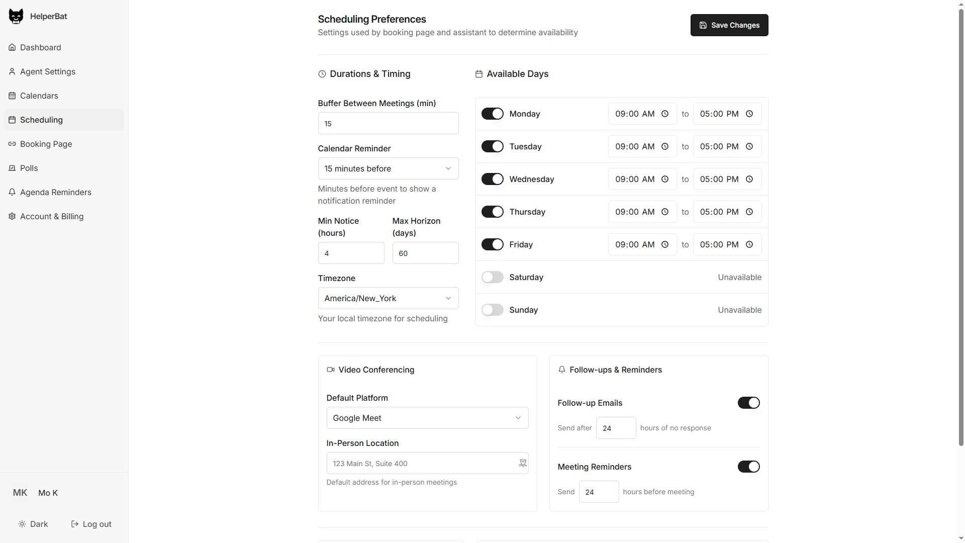 Screenshot 2 of HelperBat