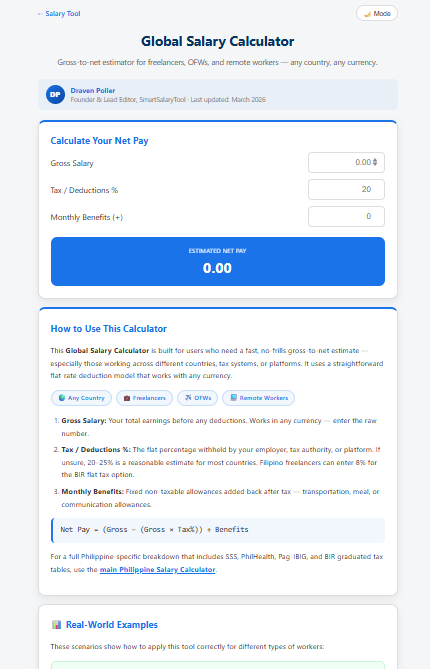 Screenshot 3 of SmartSalaryTool