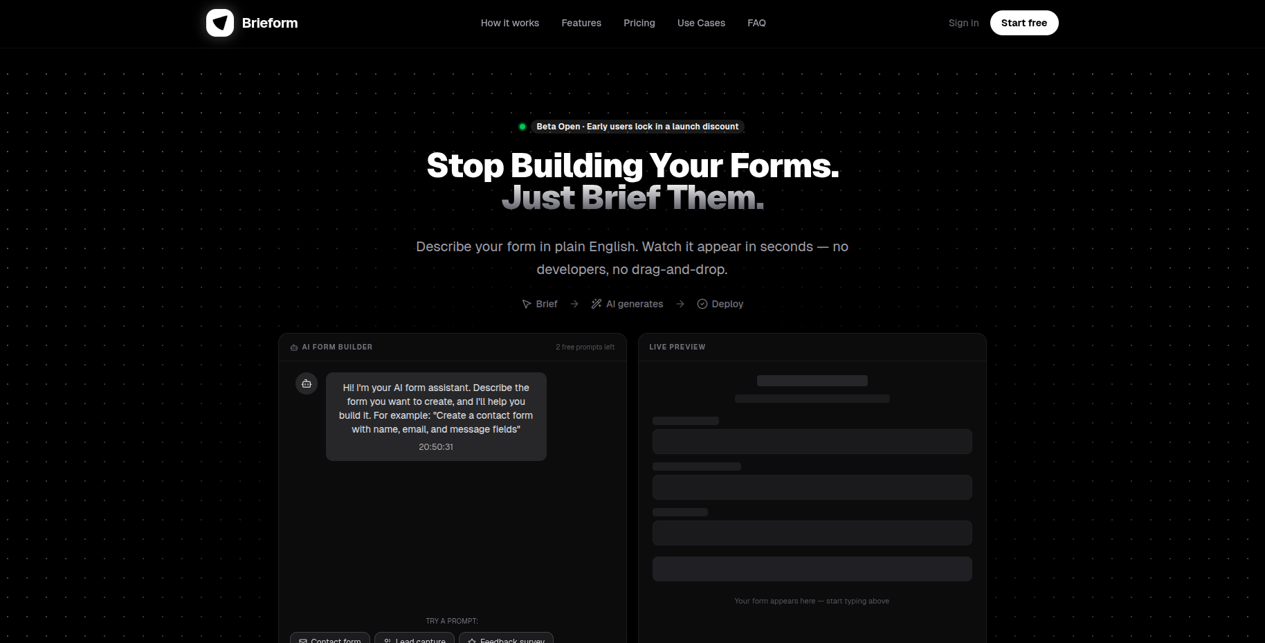 Screenshot 5 of Brieform