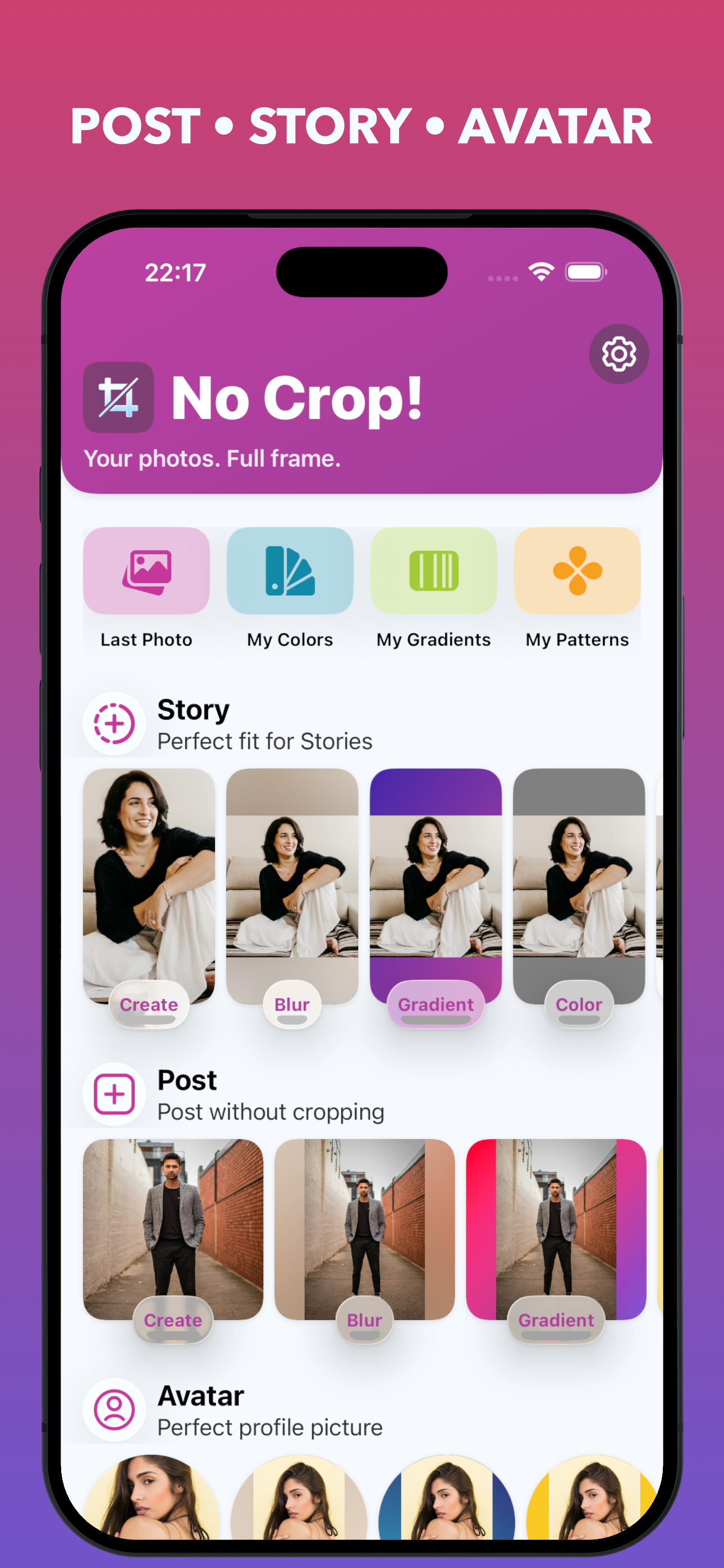 Screenshot 1 of No Crop for Instagram!