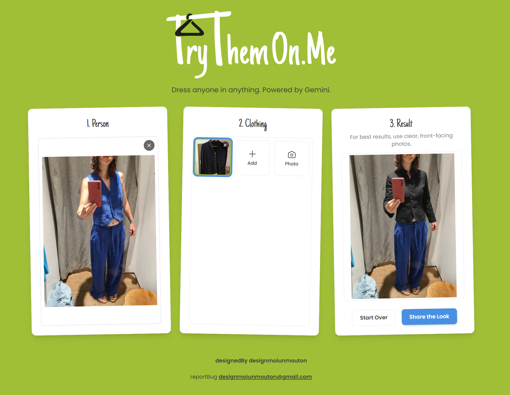 Screenshot 2 of TryThemOn.Me