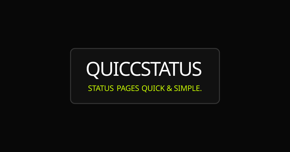 Screenshot 2 of QUICCSTATUS