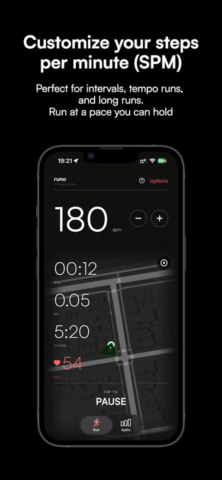 Screenshot 4 of Runo - Metronome for Running