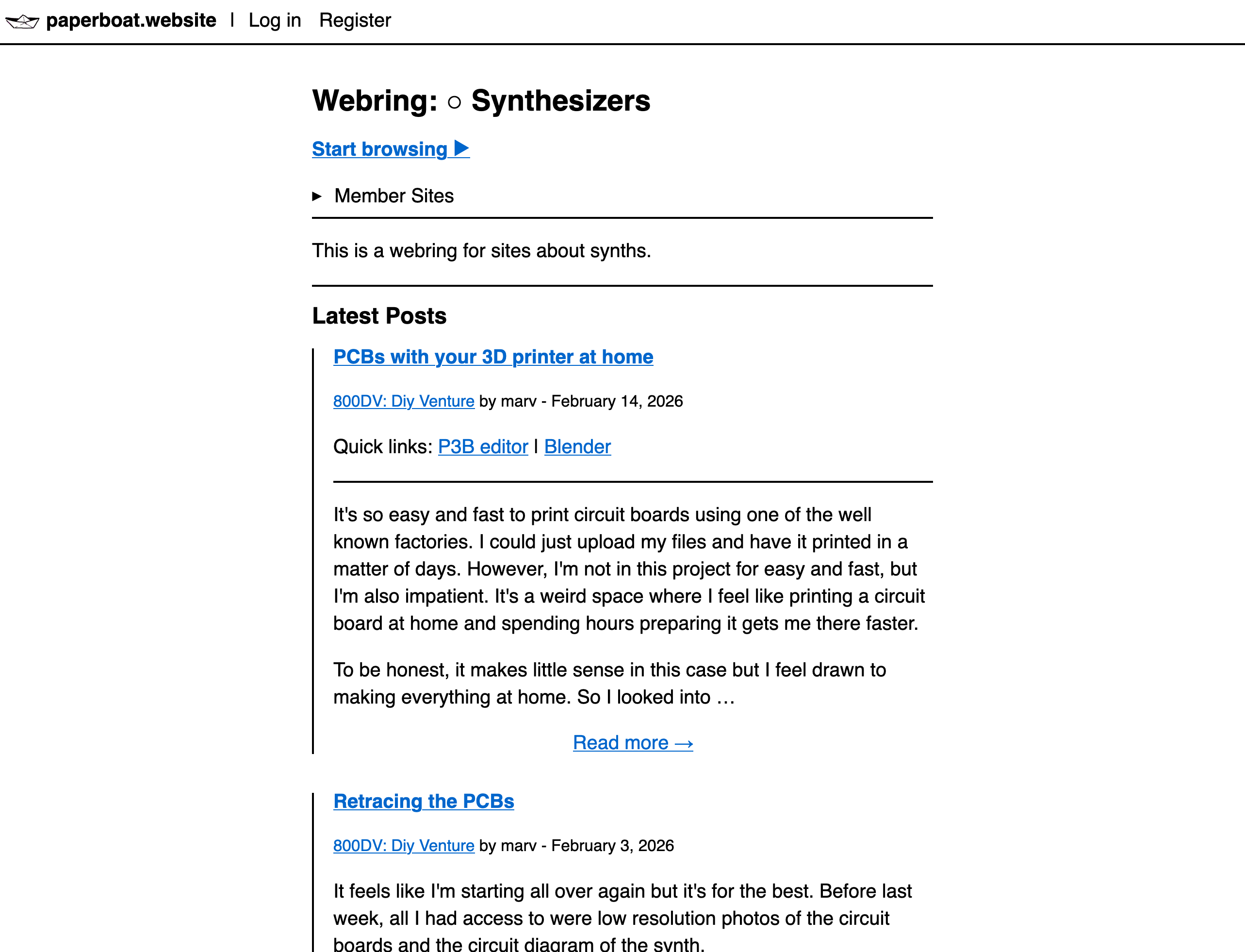 Screenshot 3 of paperboat.website