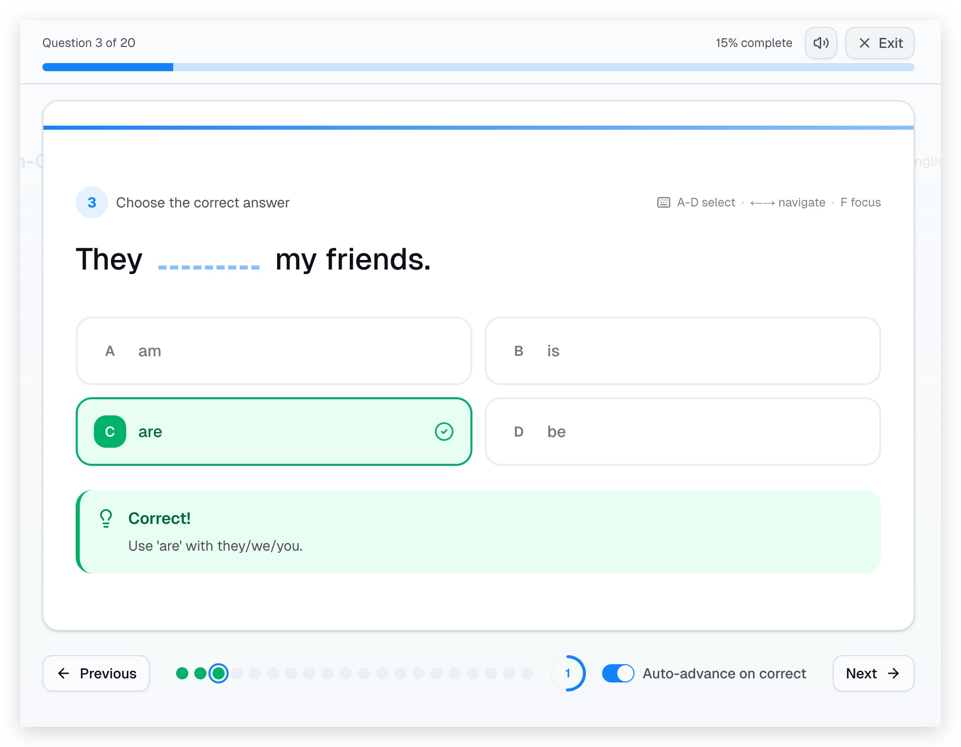 Screenshot 8 of English Grammar App