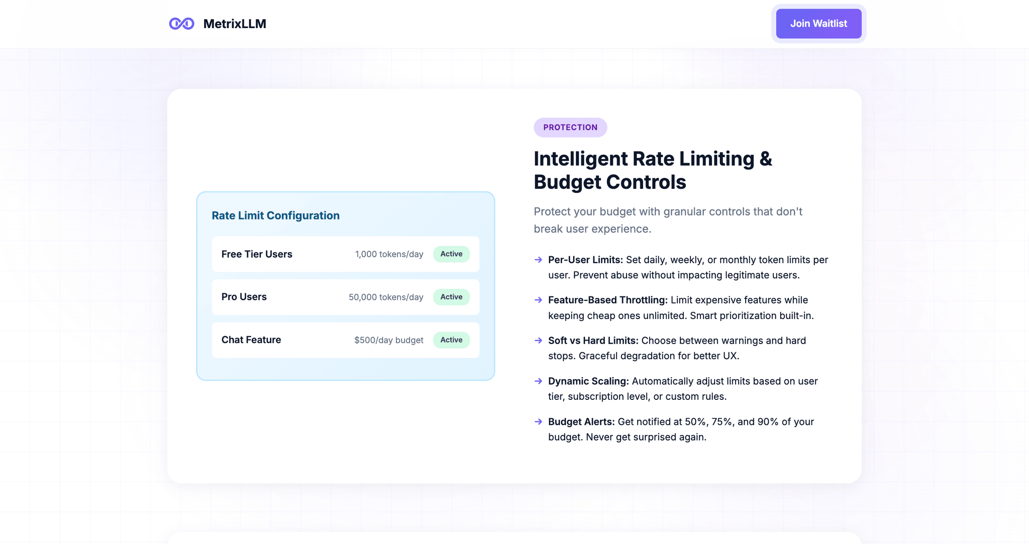 Screenshot 1 of MetrixLLM